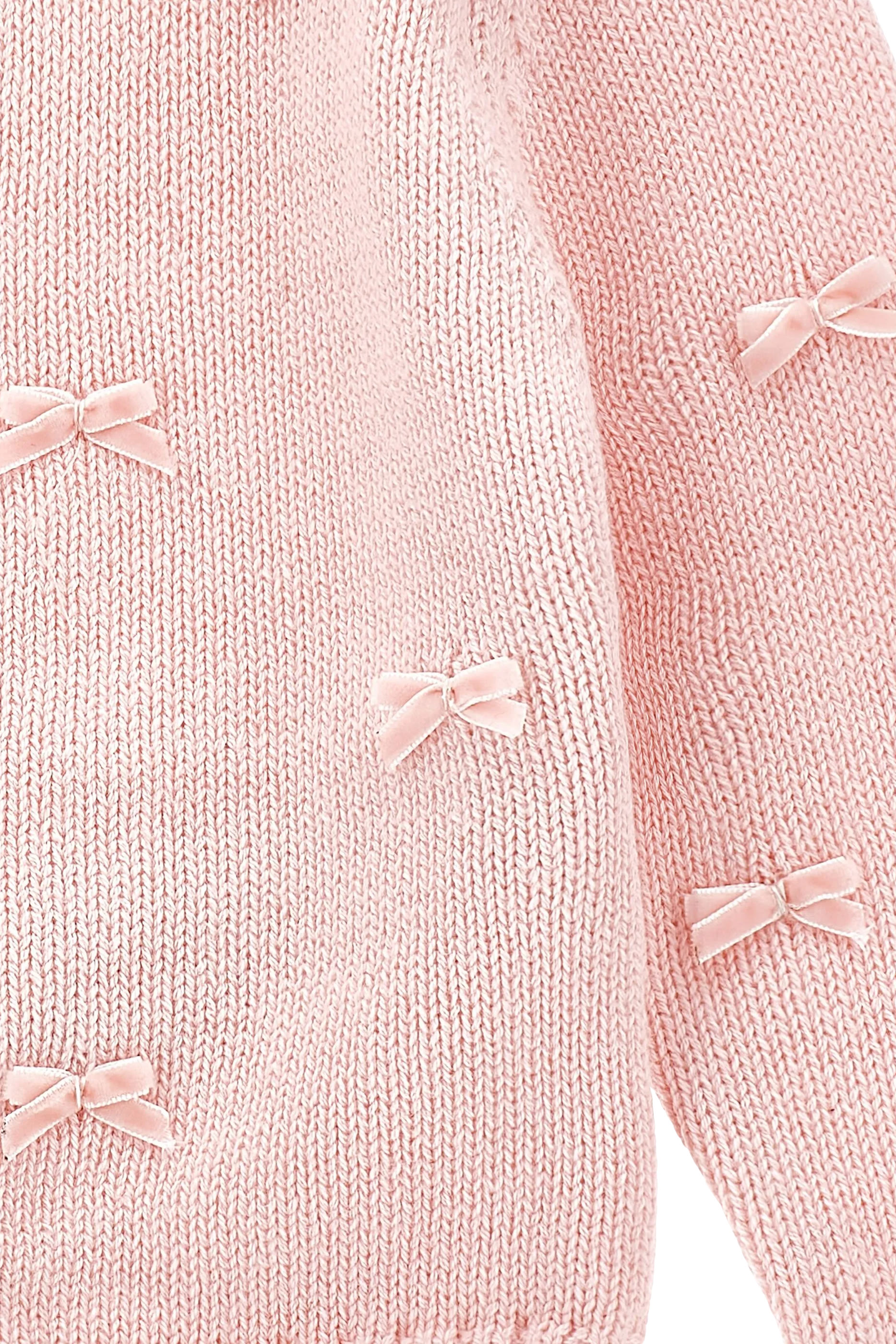 كارديجان مزين بربطات فيونكة للأطفال