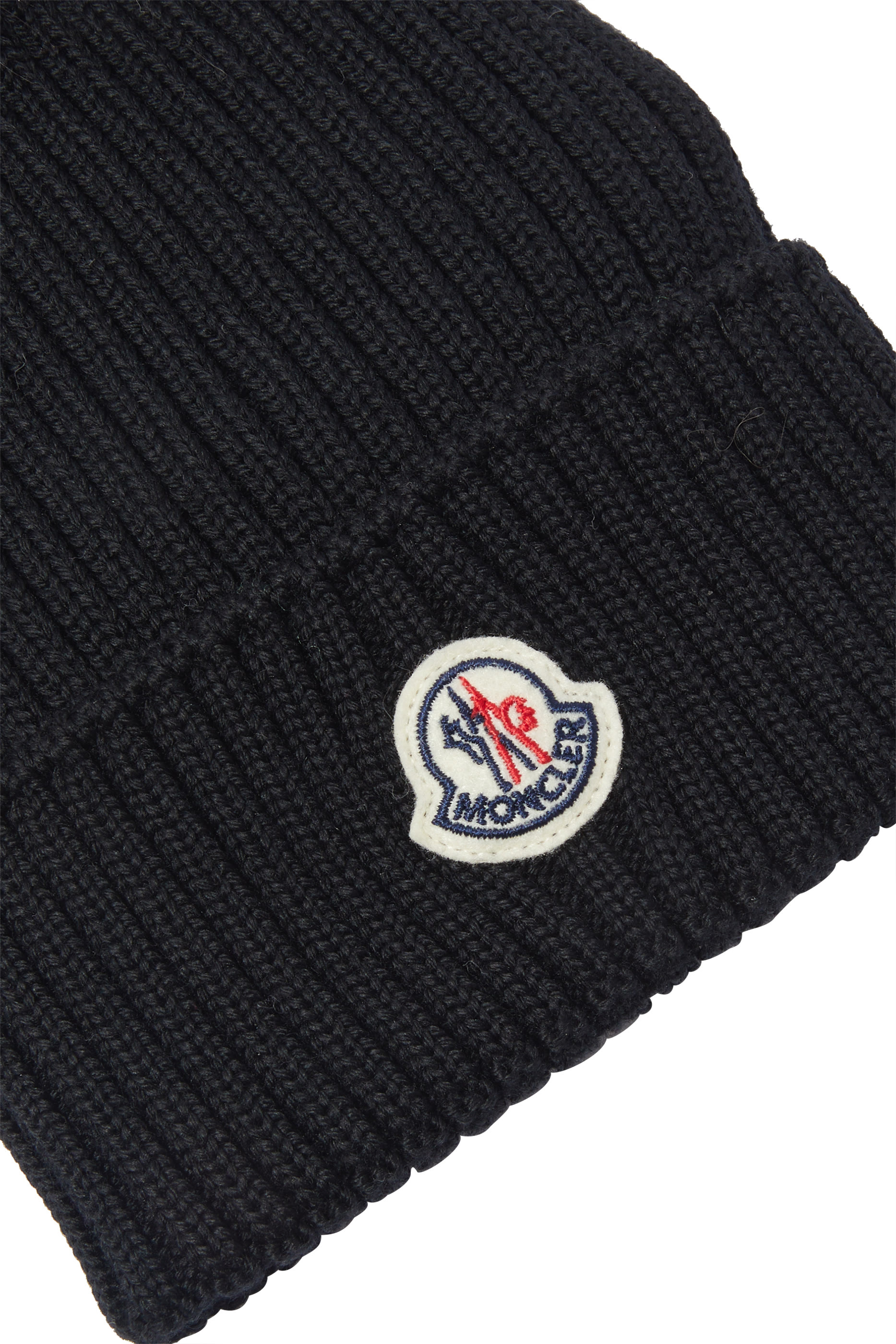 Kids Logo Patch Pompom Beanie