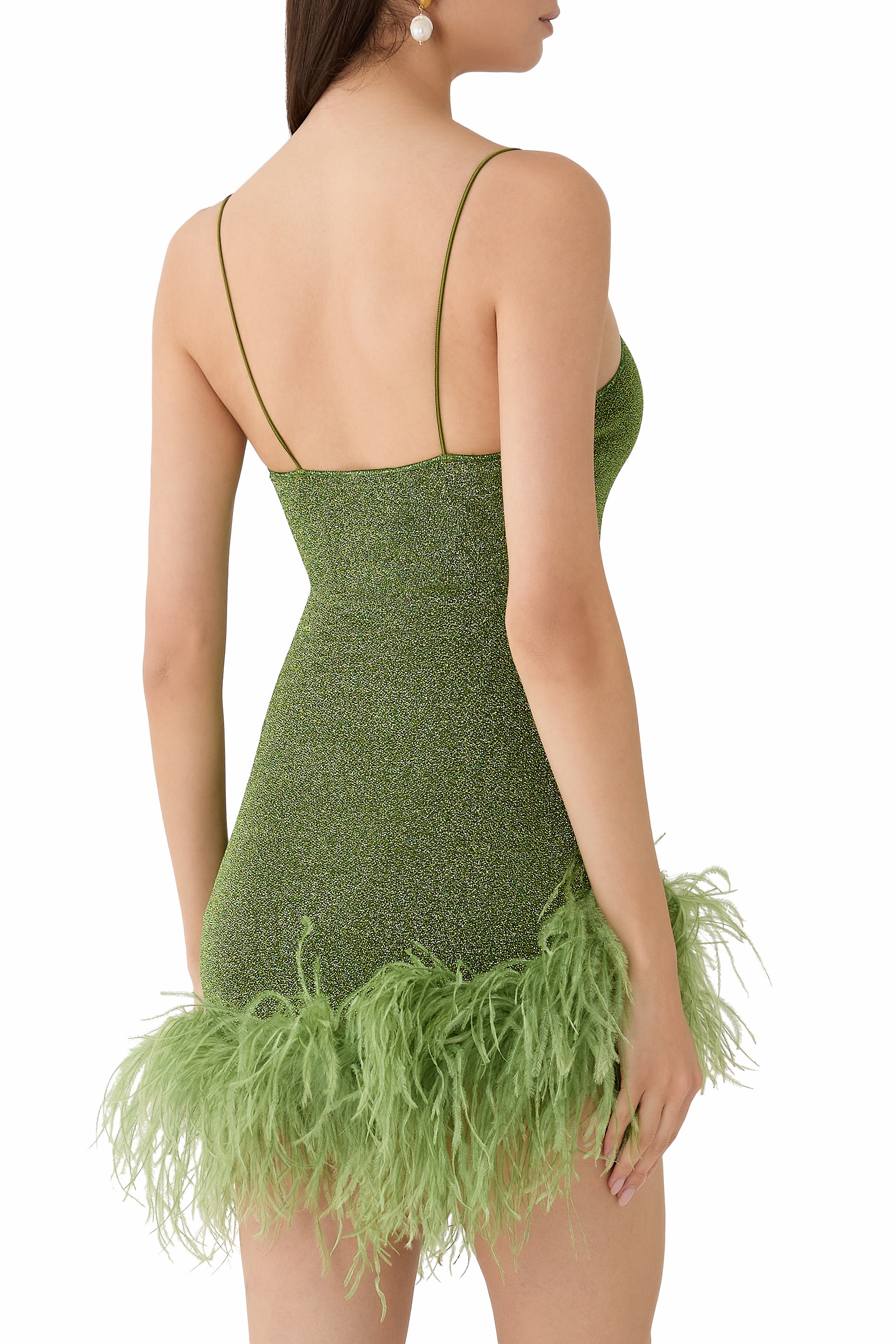 فستان لوميير قصير بريش