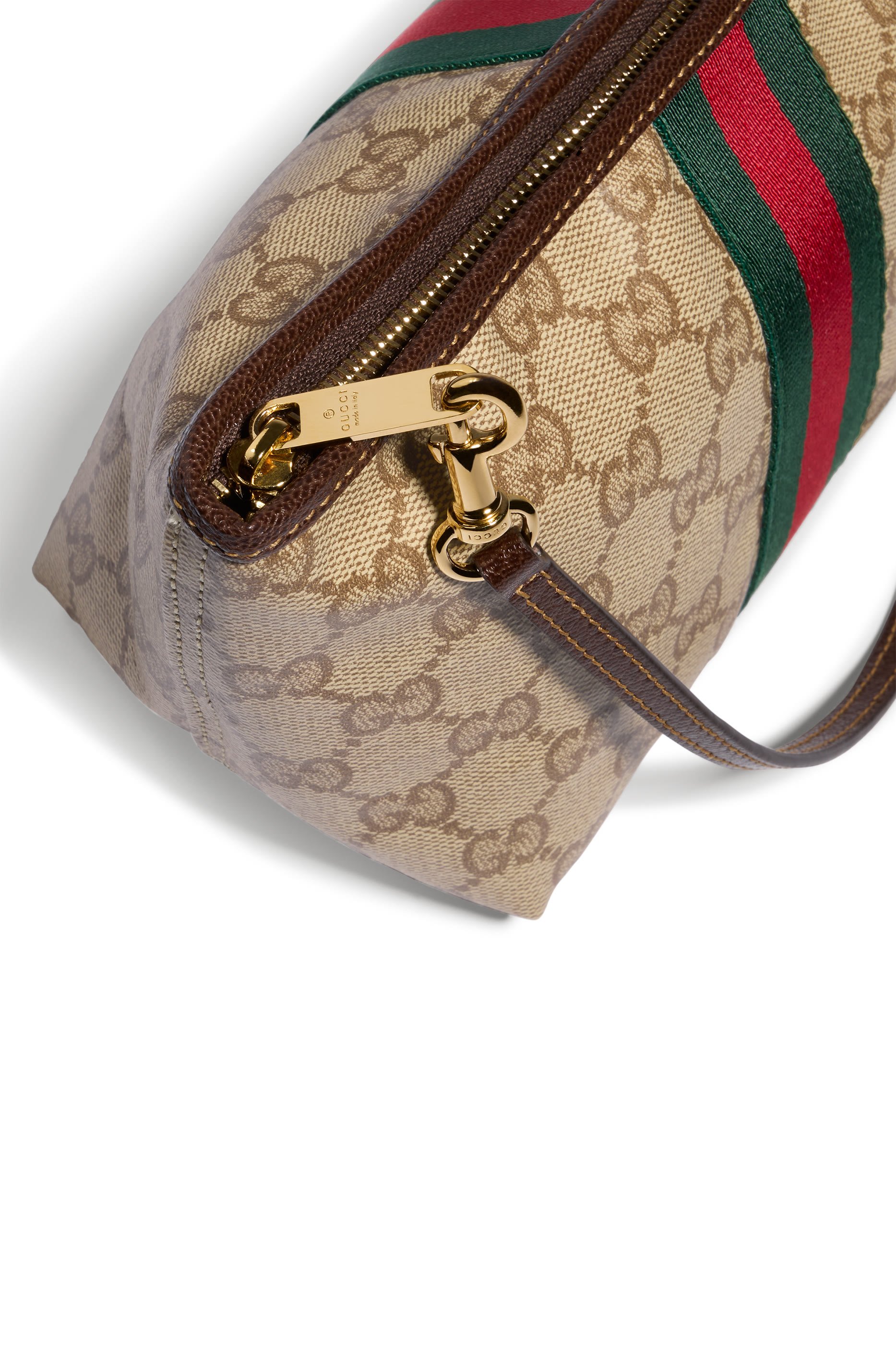 حقيبة صغيرة بشريط ويب وحمالة