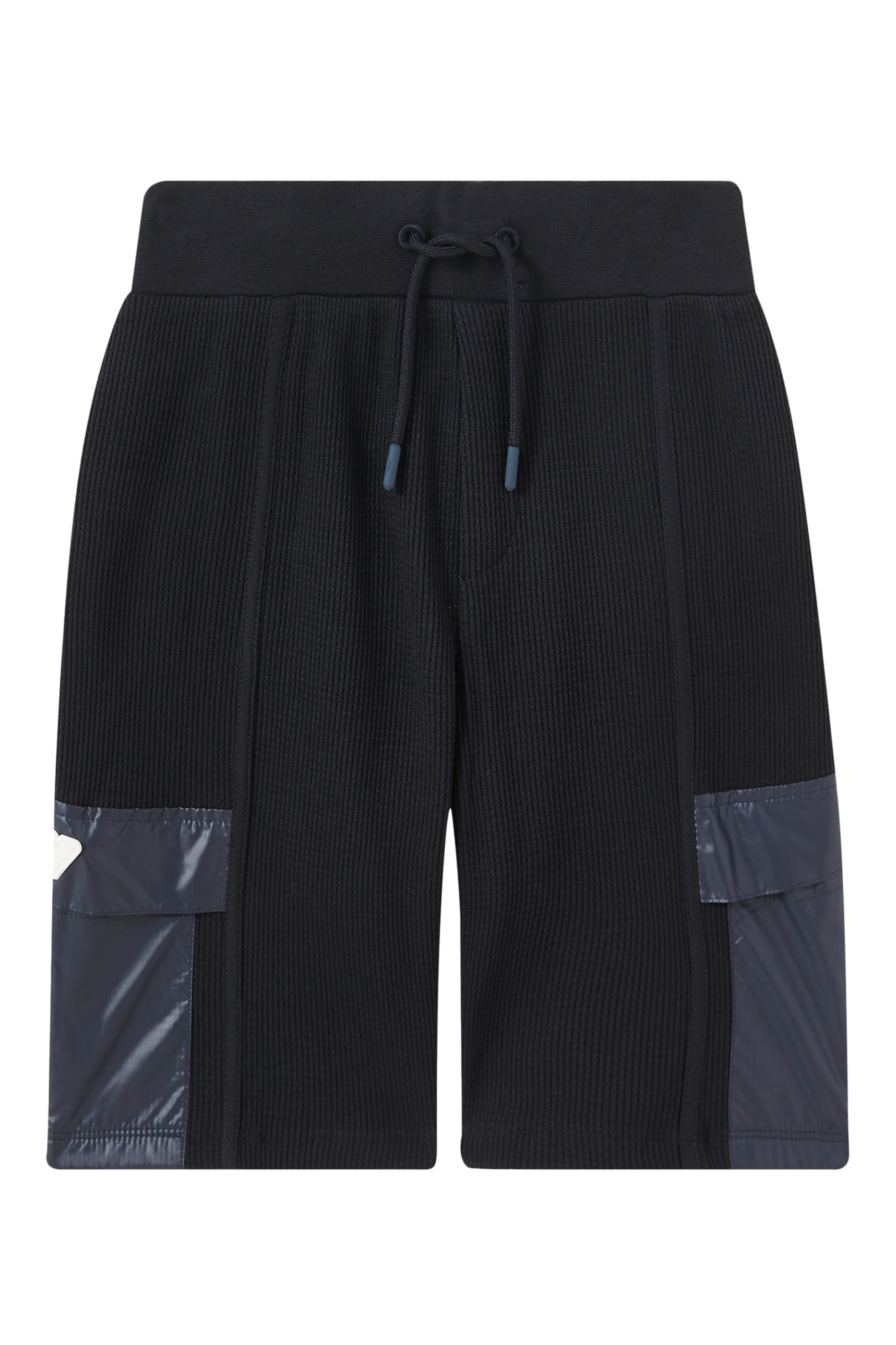 شورت برباط تضييق نسيج متشابك للأطفال