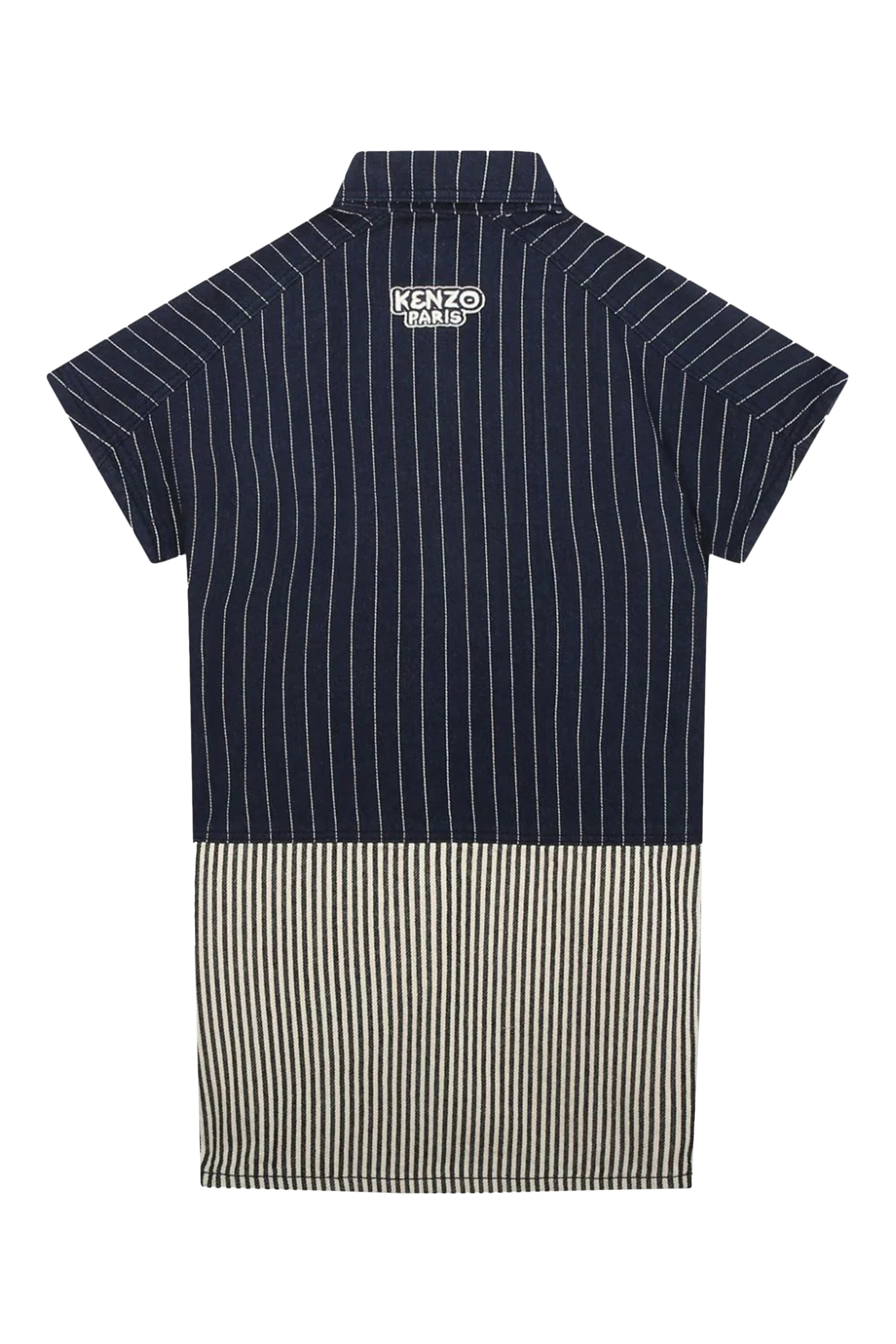 فستان بشعار الماركة قطن للأطفال