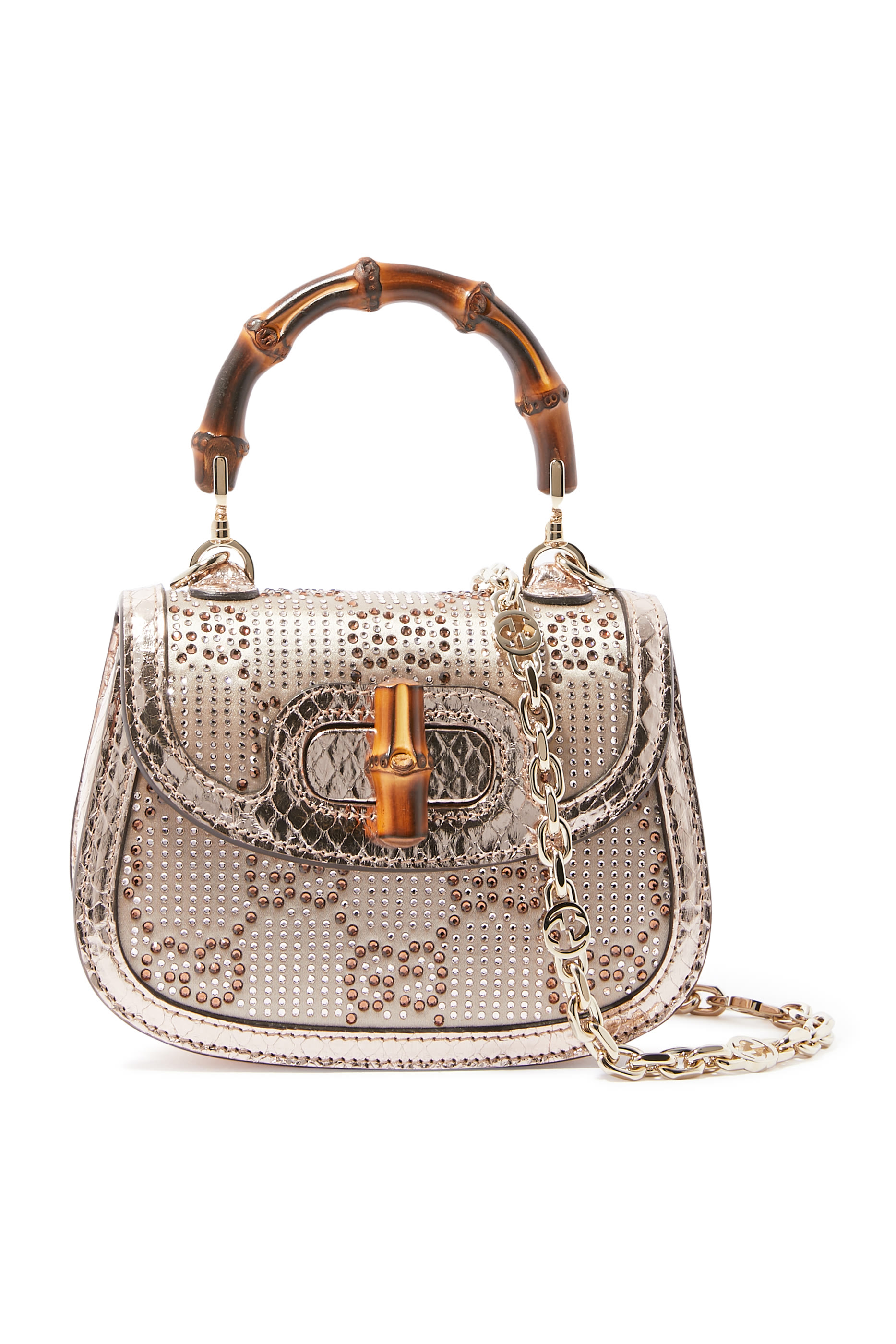 حقيبة بامبو 1947 صغيرة بيد علوية