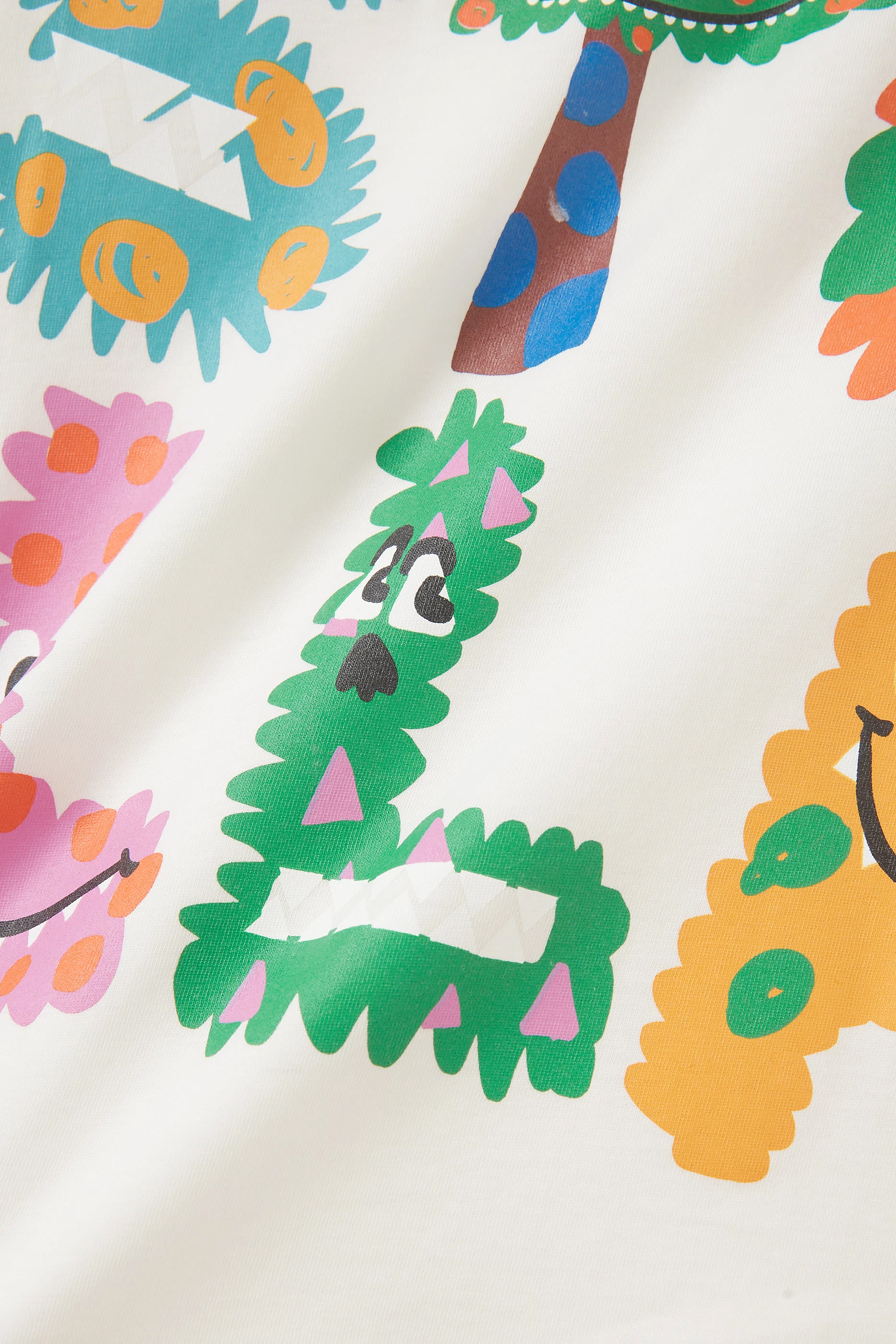 تيشيرت مزين بطبعات قطن للأطفال