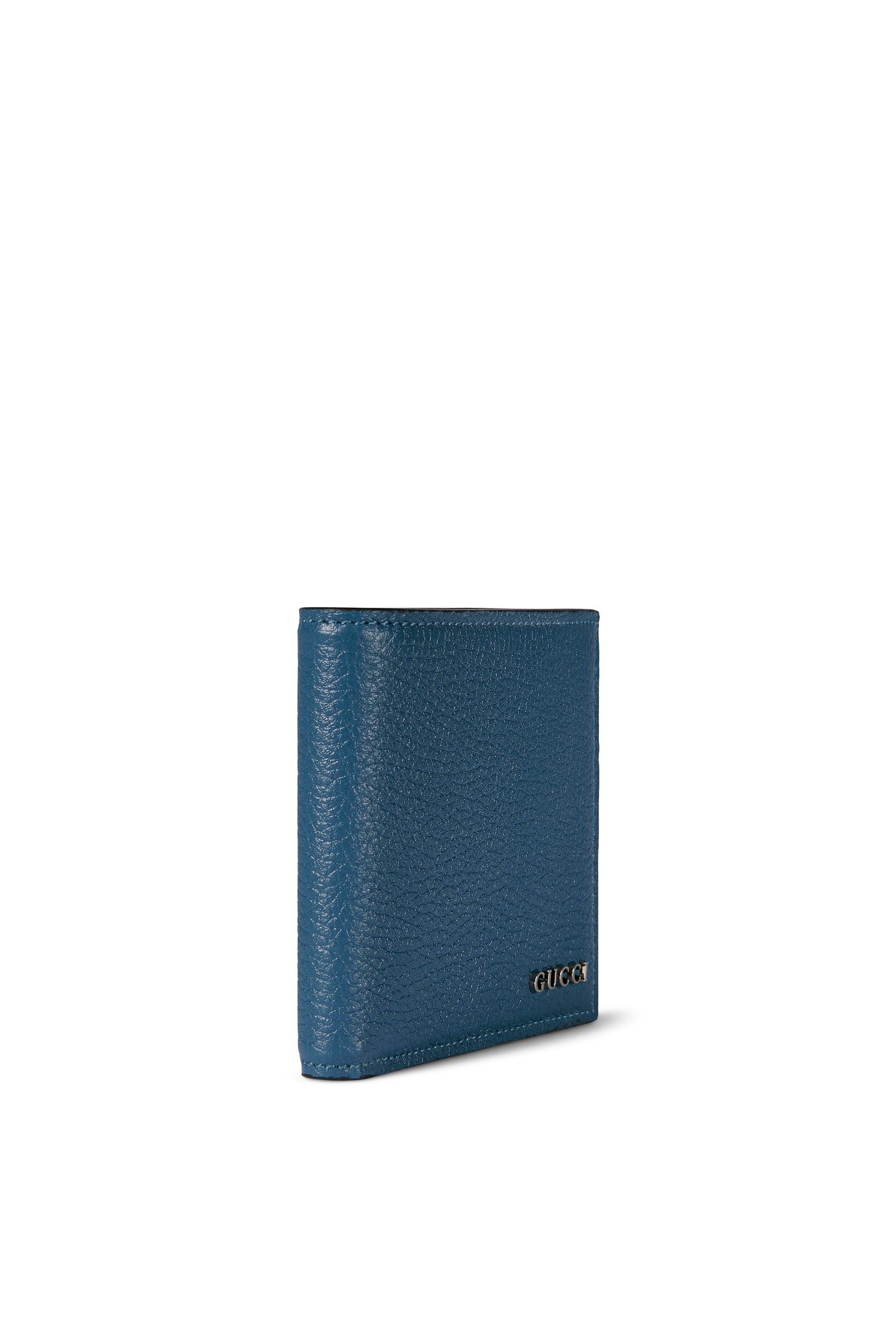 محفظة بتصميم ثنائي الطي بشعار الماركة