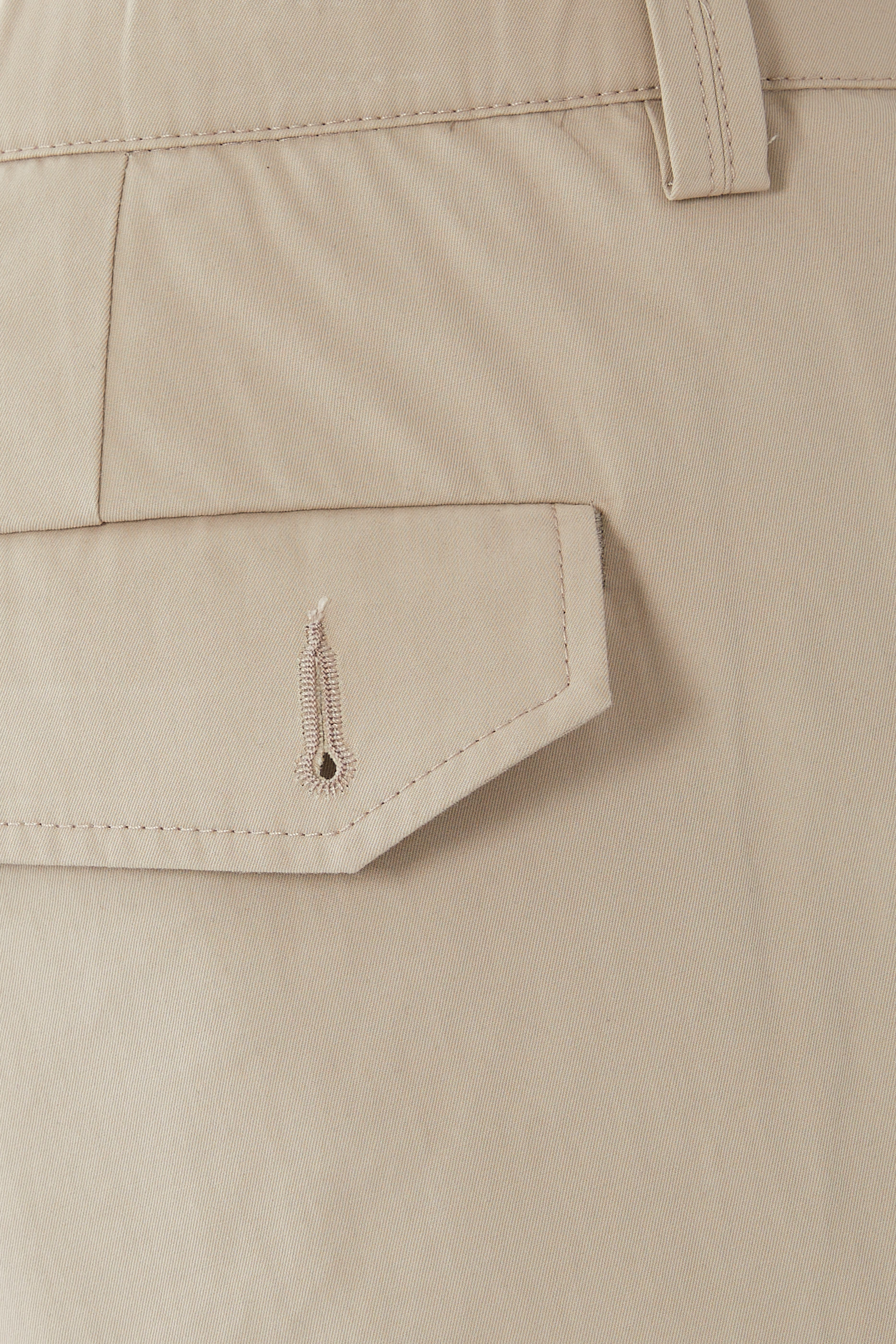 بنطال بقصة ساق واسعة قطن