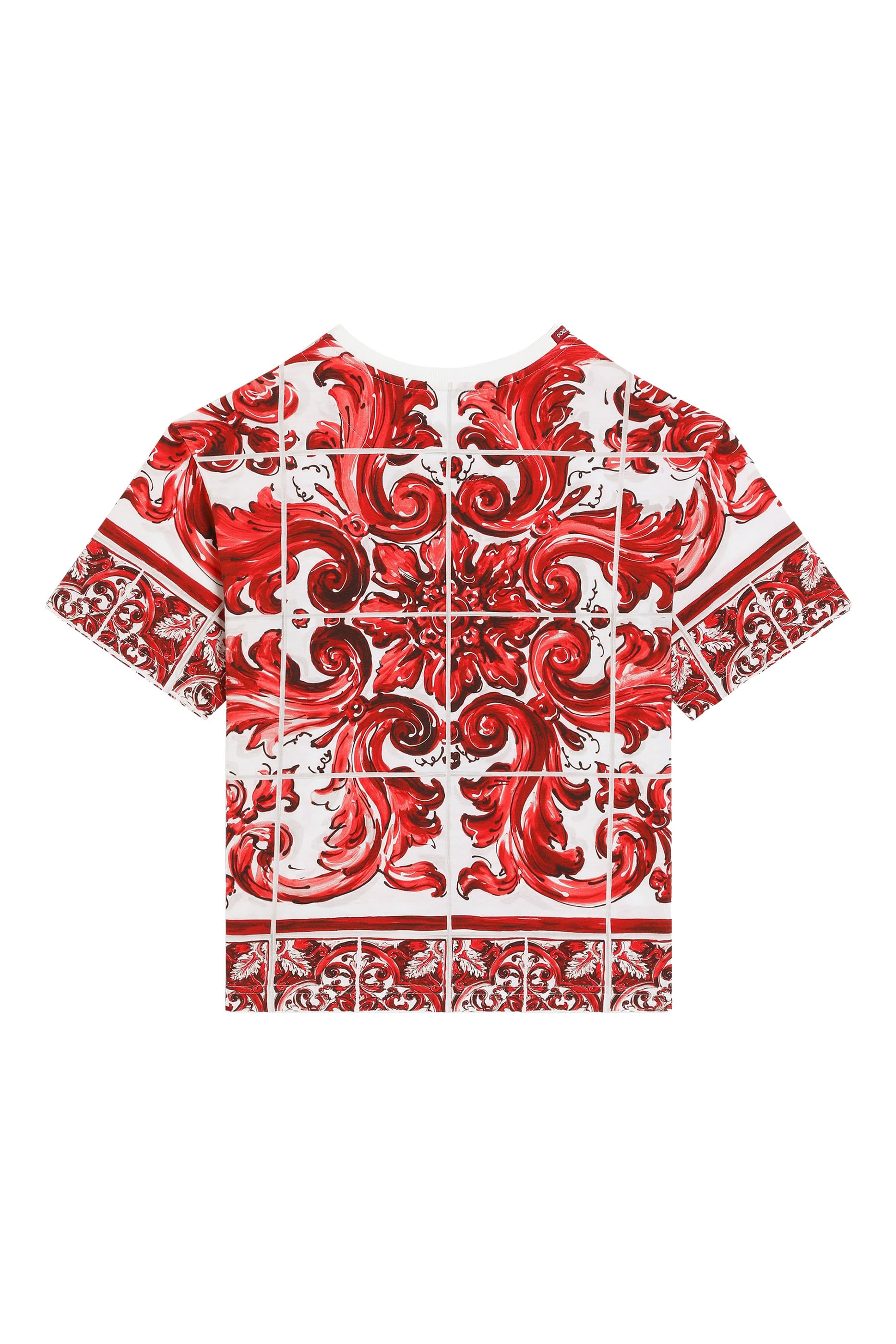 Kids Majolica-Print T-Shirt