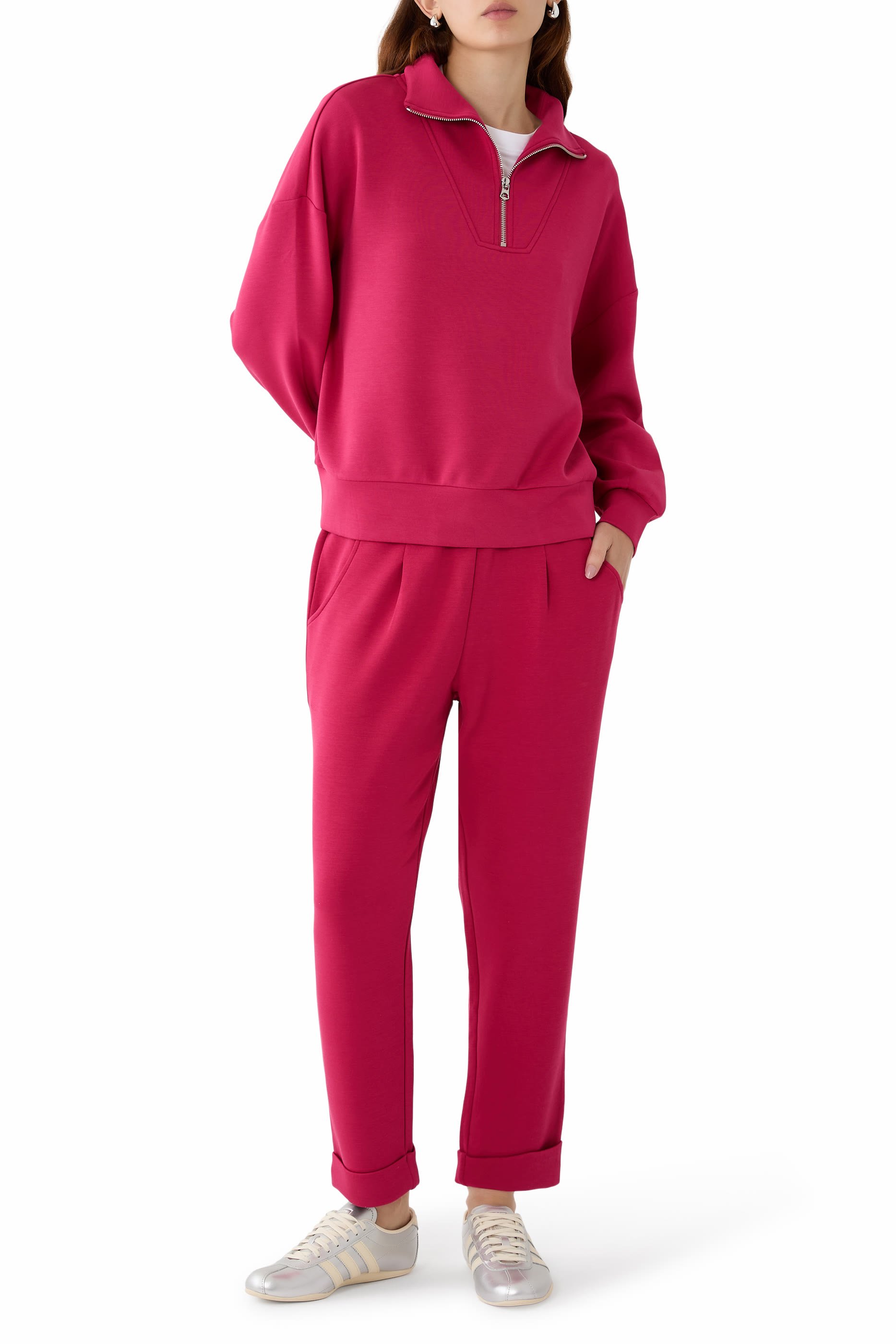 سويت شيرت هاولي بنصف سحاب