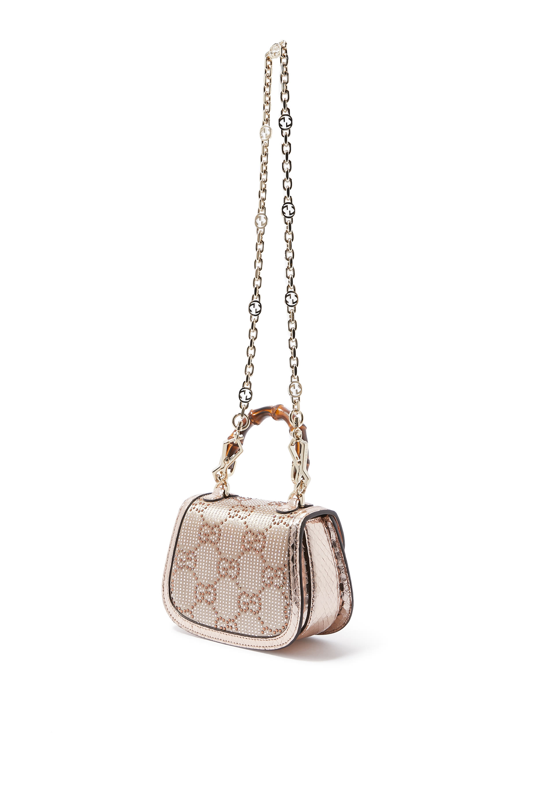 حقيبة بامبو 1947 صغيرة بيد علوية