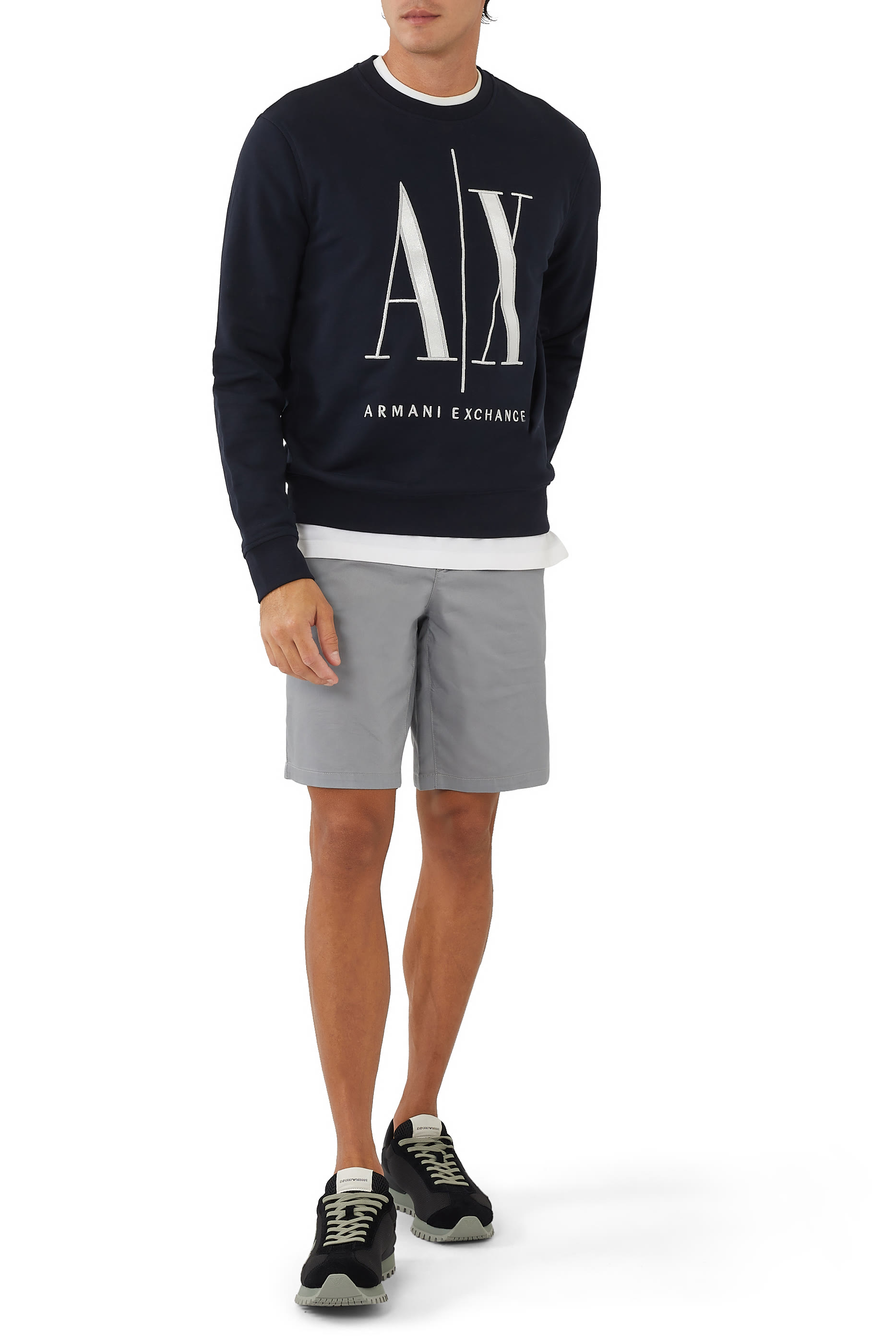 سويت شيرت ايكون بشعار الماركة