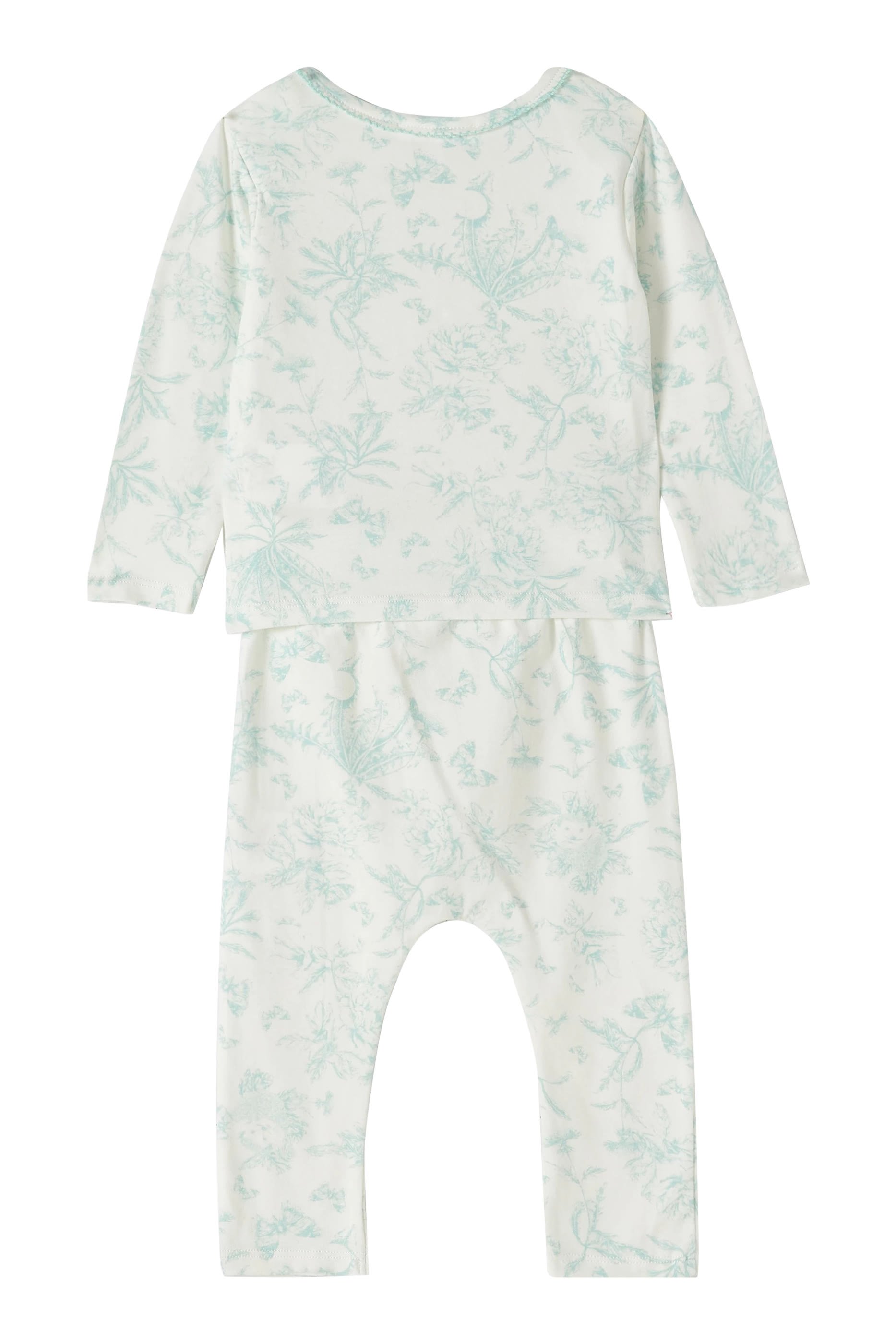 طقم بيجامة بطبعة غرافيكية للأطفال