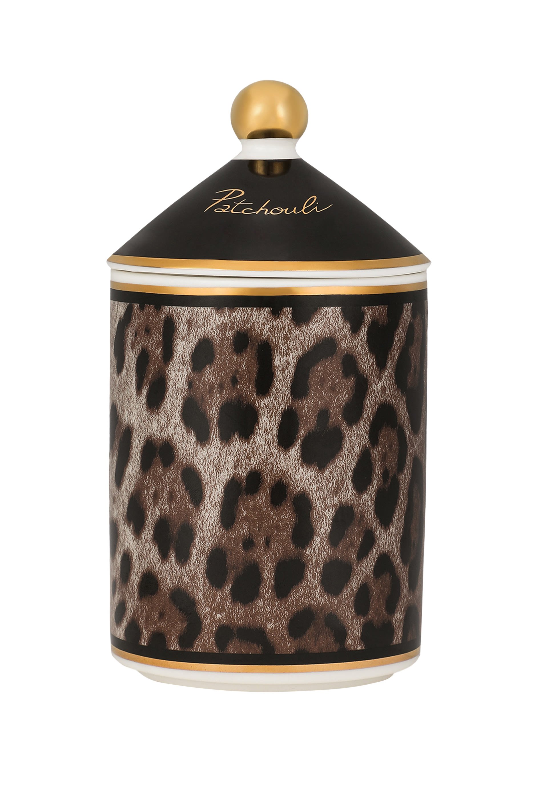 شمعة معطرة  برائحة الباتشولي- بورسيلين