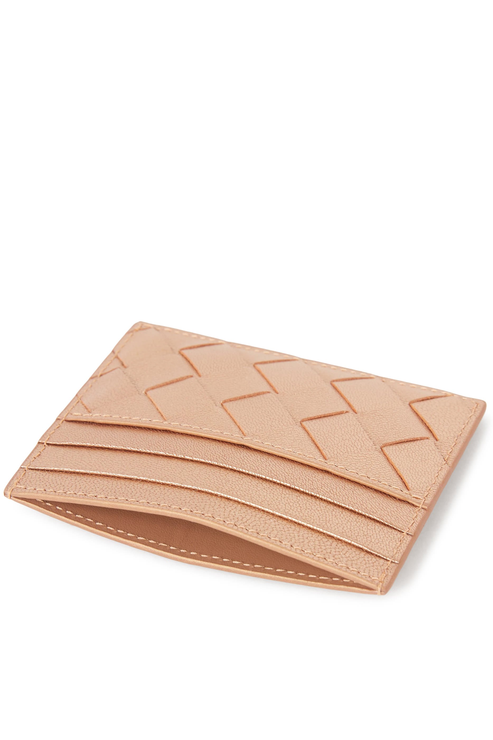 حافظة بطاقات بتصميم مجدول