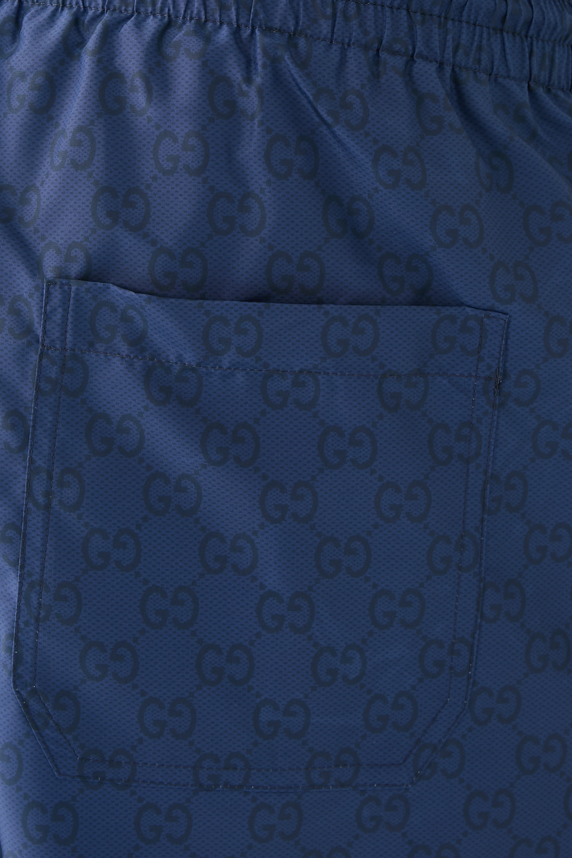 شورت سباحة بطبعات قماش بوبلين معالج