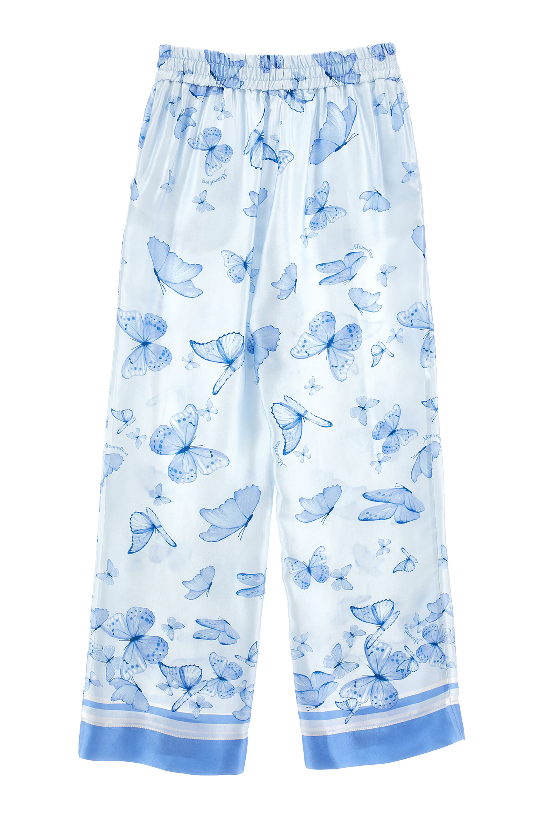 بنطال بطبعات فراشة للأطفال