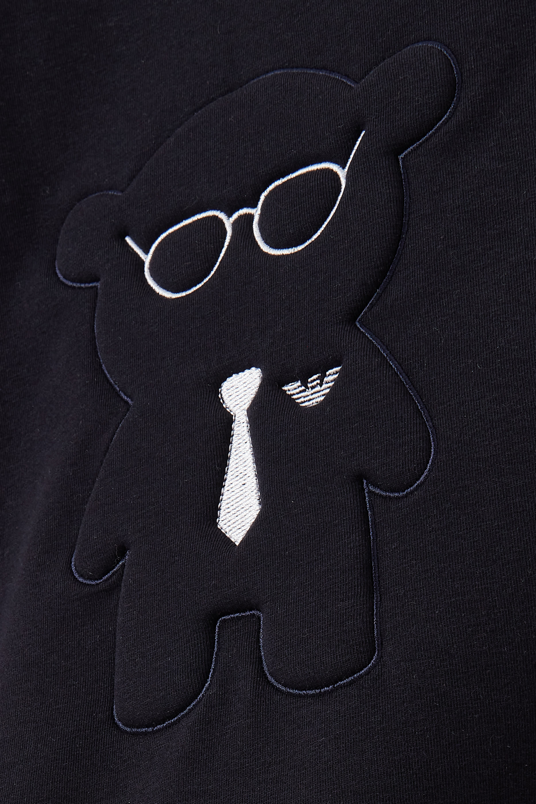 بطانية بتطريز دب مانغا وشعار الماركة