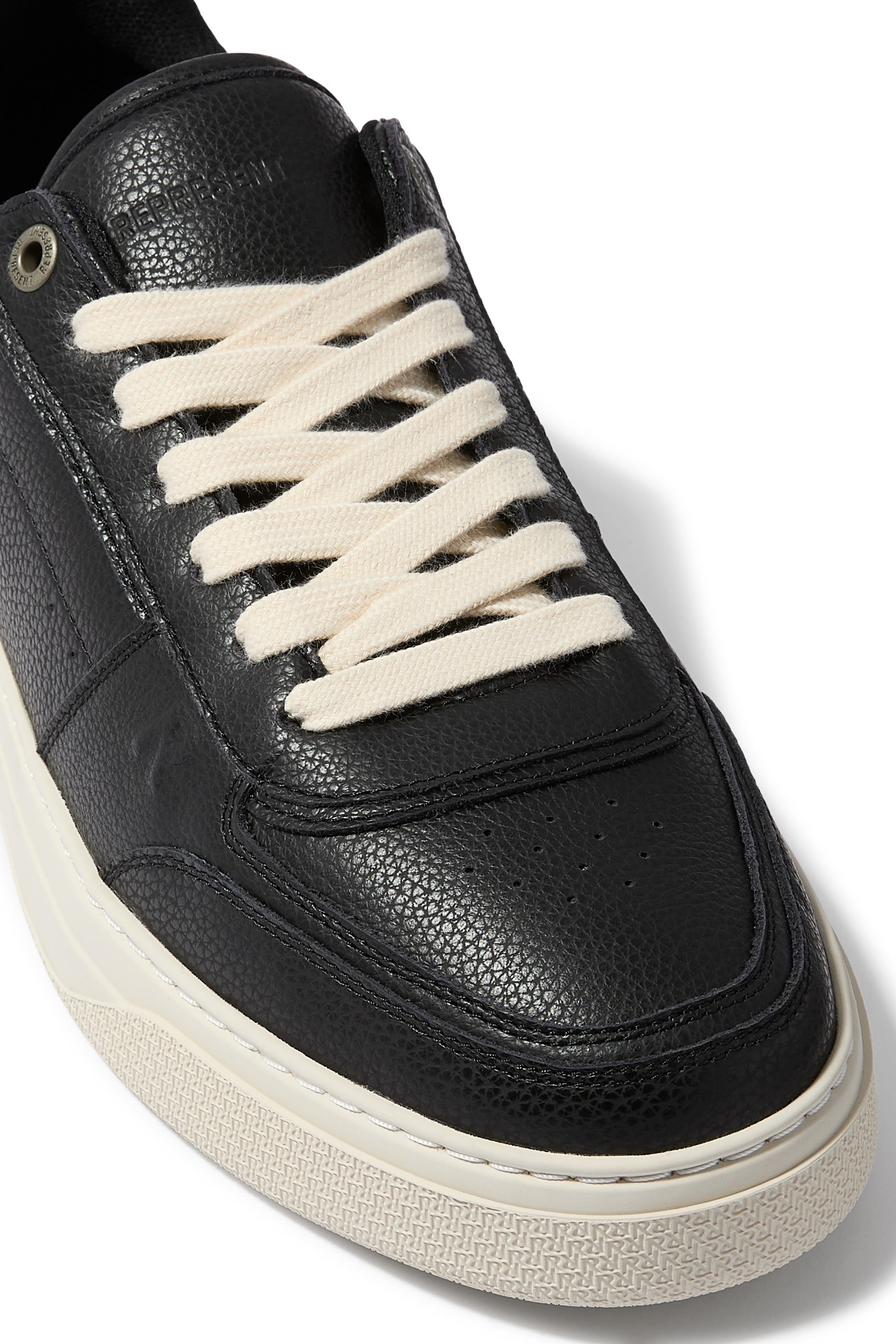  Initial Leather Sneakers