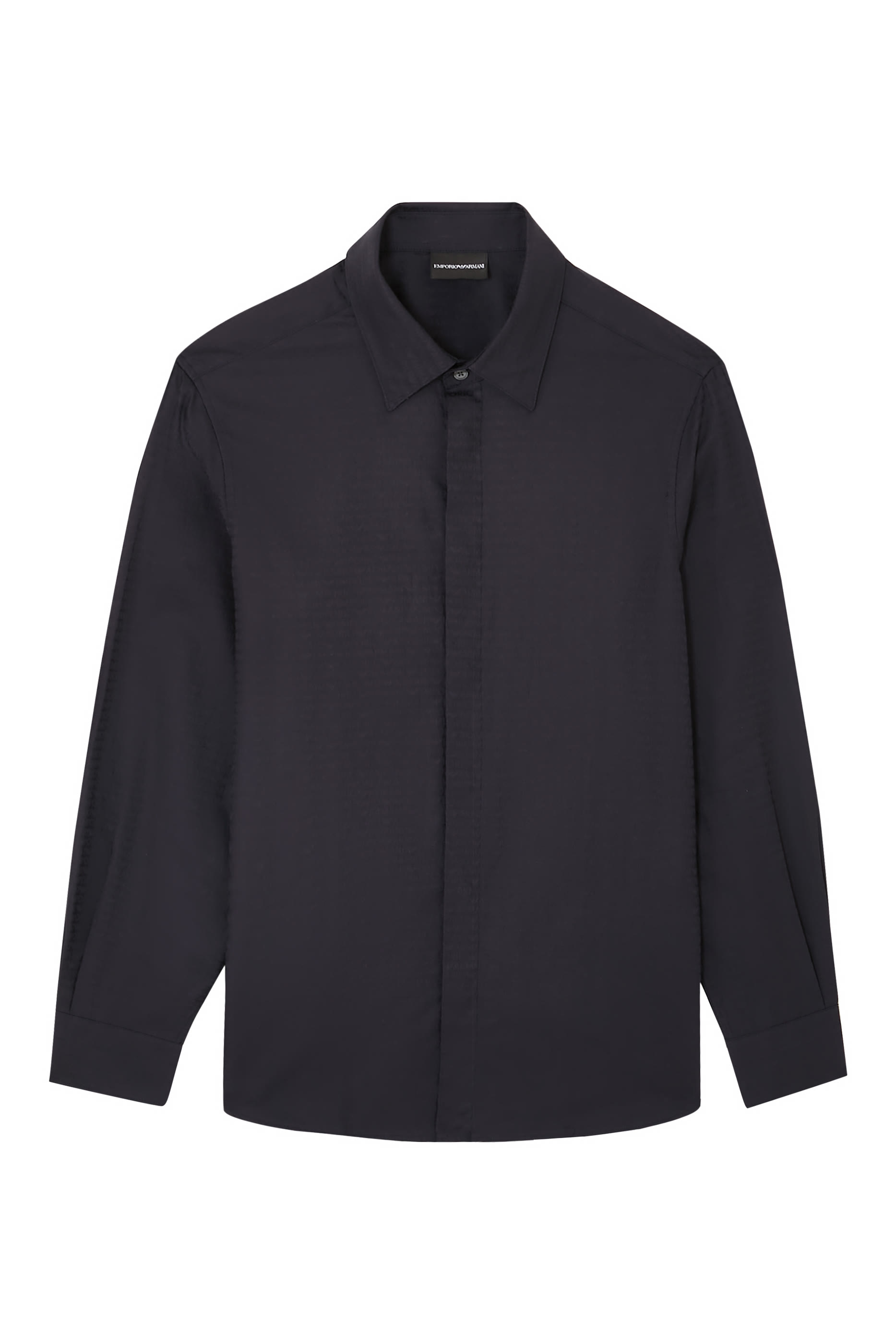  All-Over Jacquard Logo Shirt