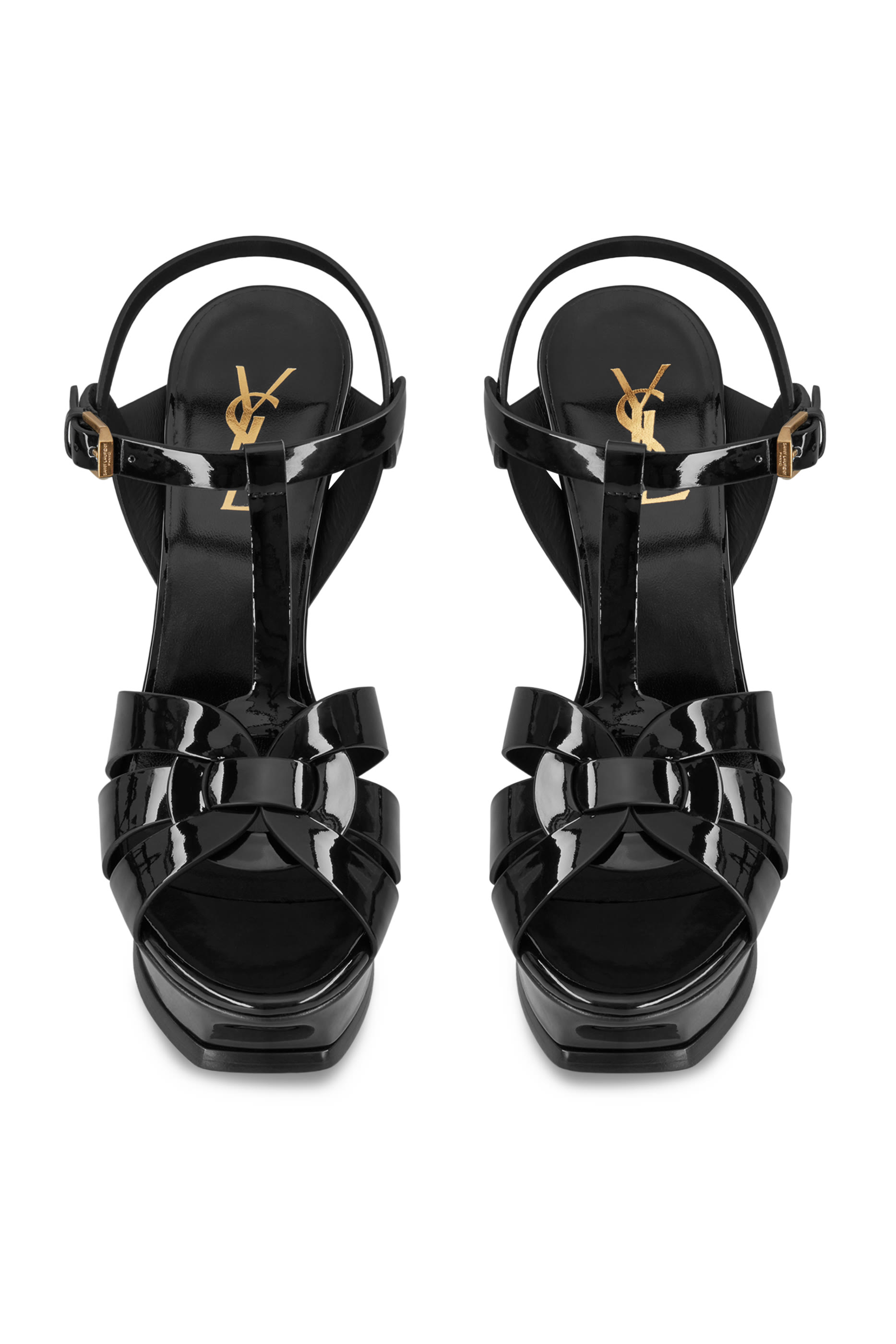 صندل تريبيوت 135 جلد لامع بنعل سميك 