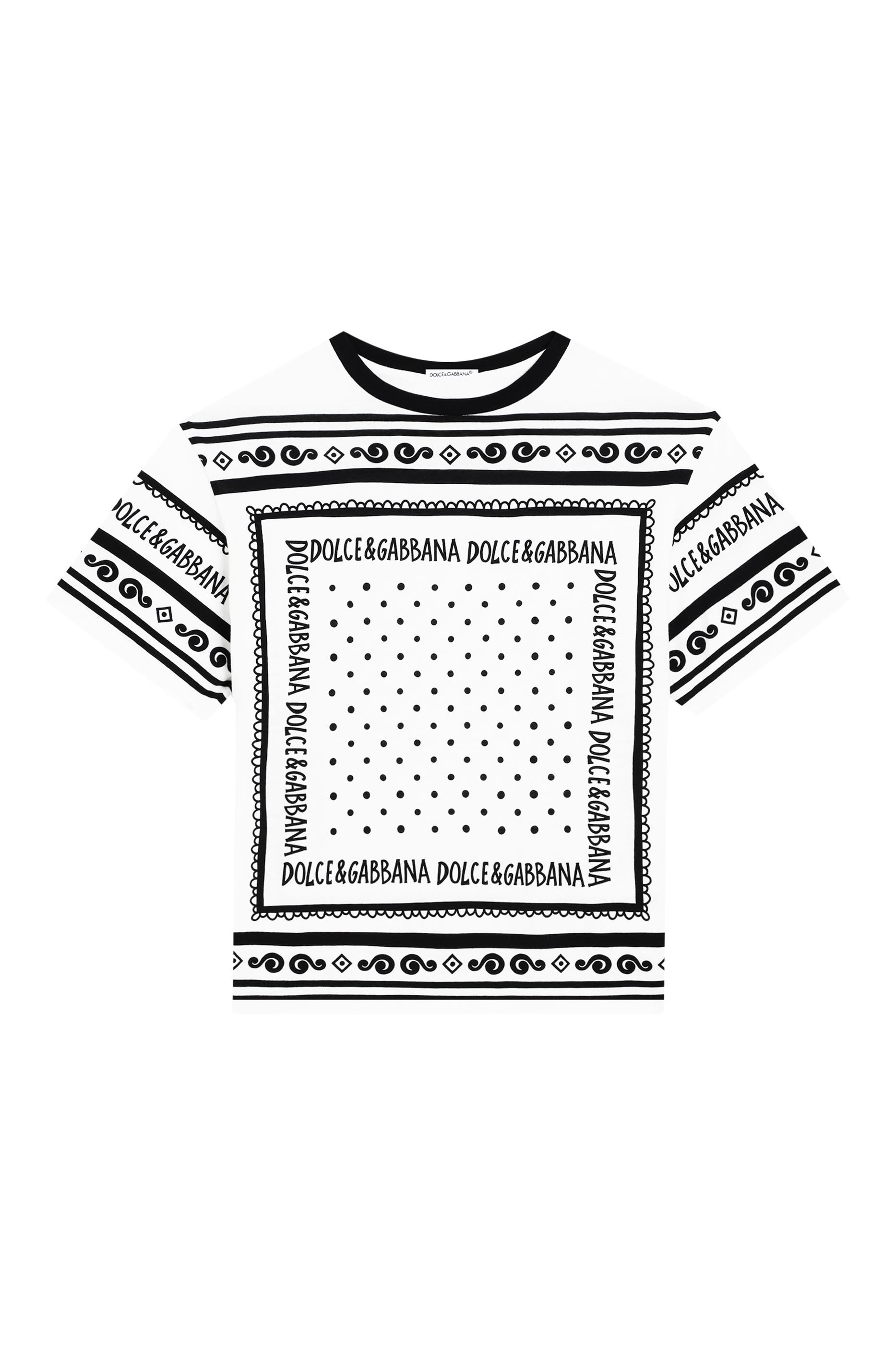 تيشيرت بطبعة غرافيك قطن للأطفال