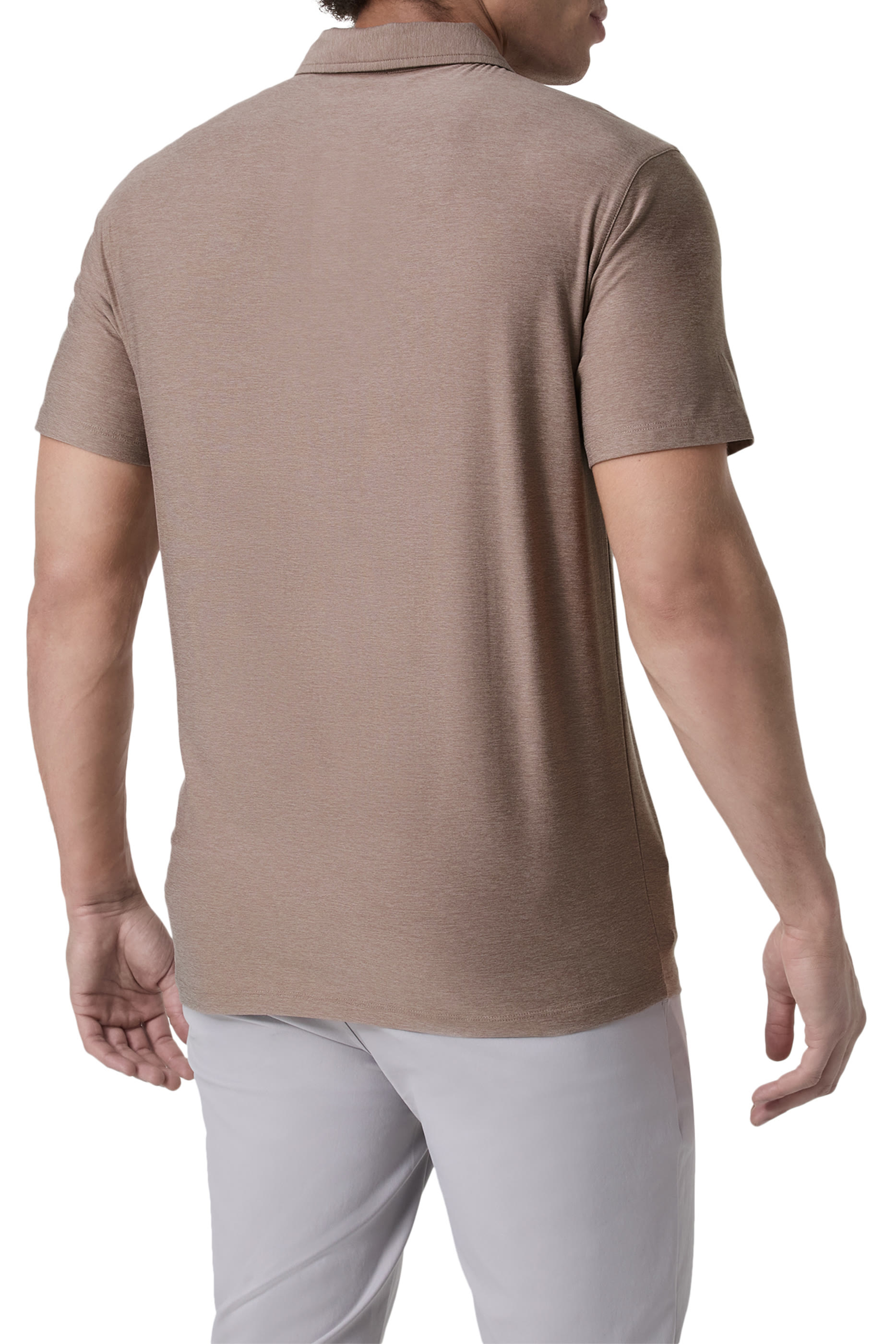 قميص بولو ستراتو قماش معالج