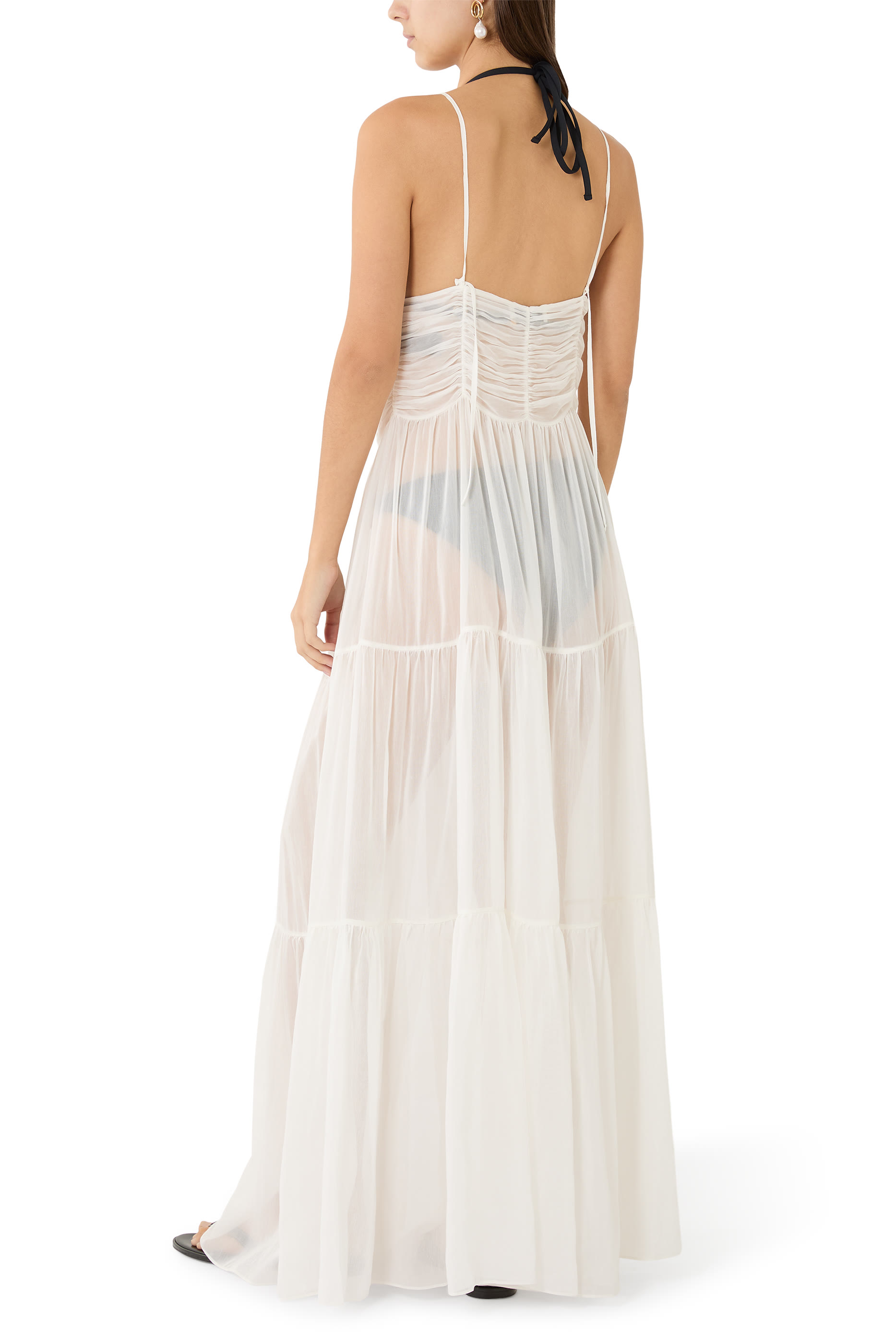 فستان ميفي متوسط الطول