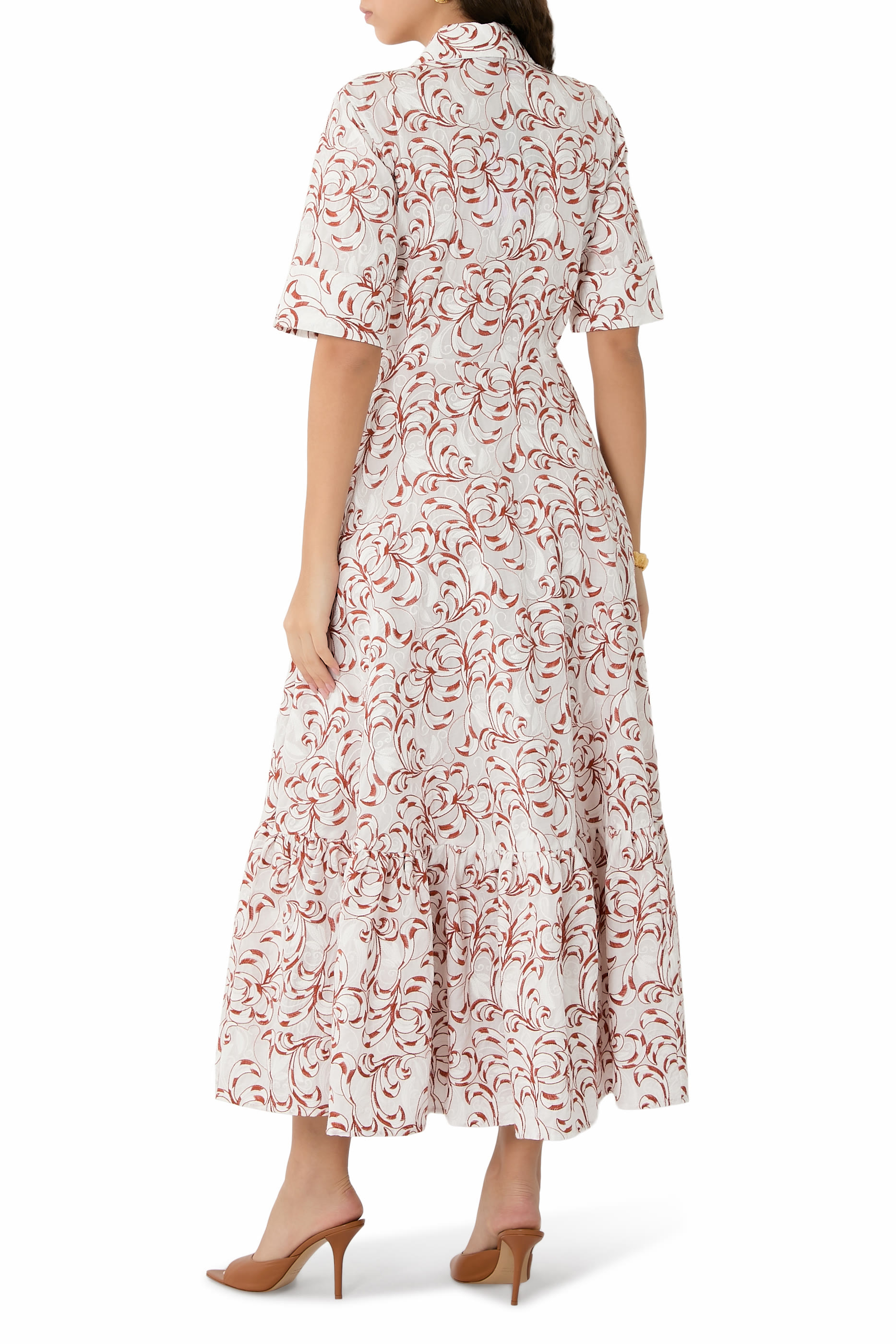 San Pietro Embroidered Dress 
