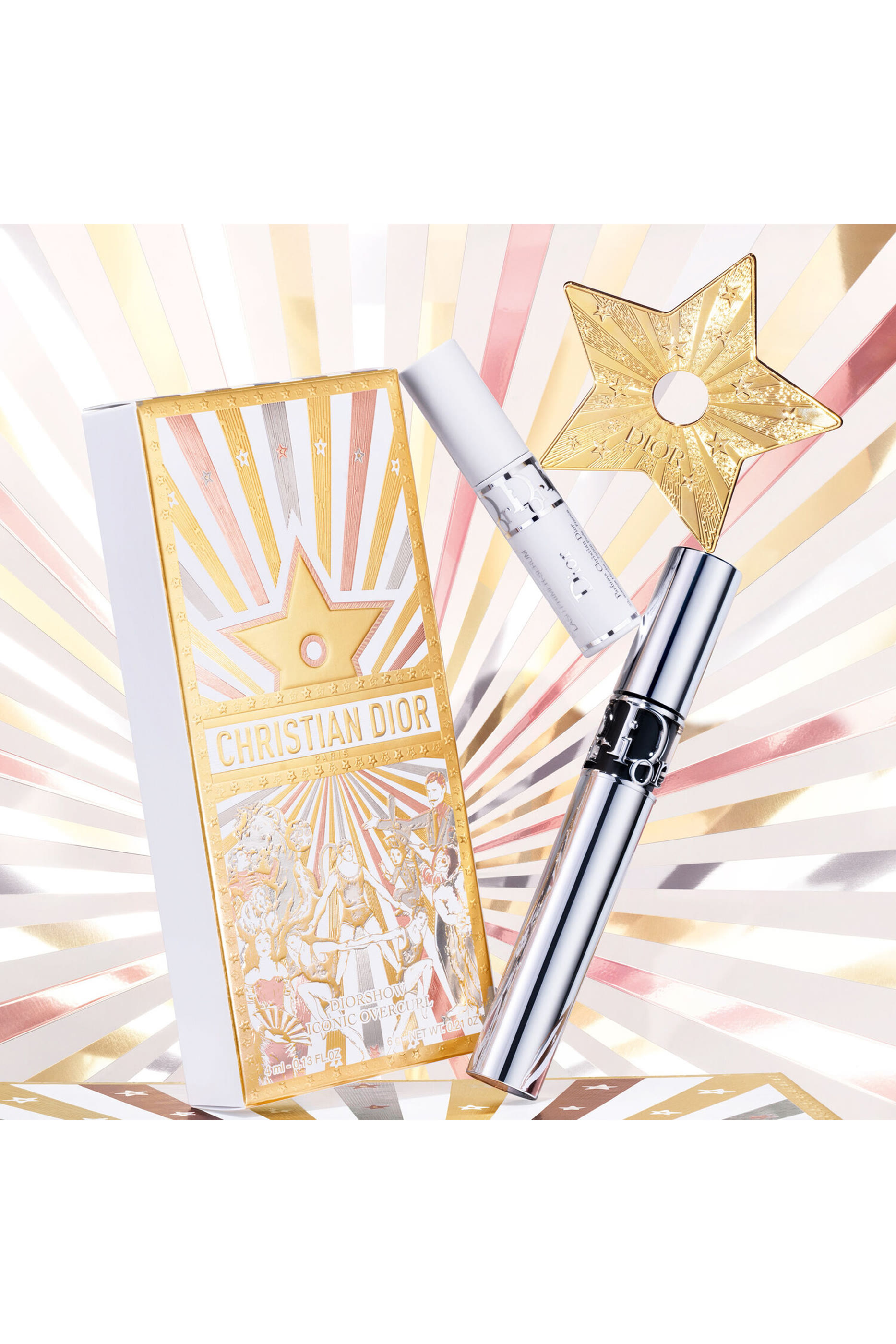 مجموعة هدايا أساسية ديورشو لرموش طويلة ومقوسة بإصدار لكريسماس 2025