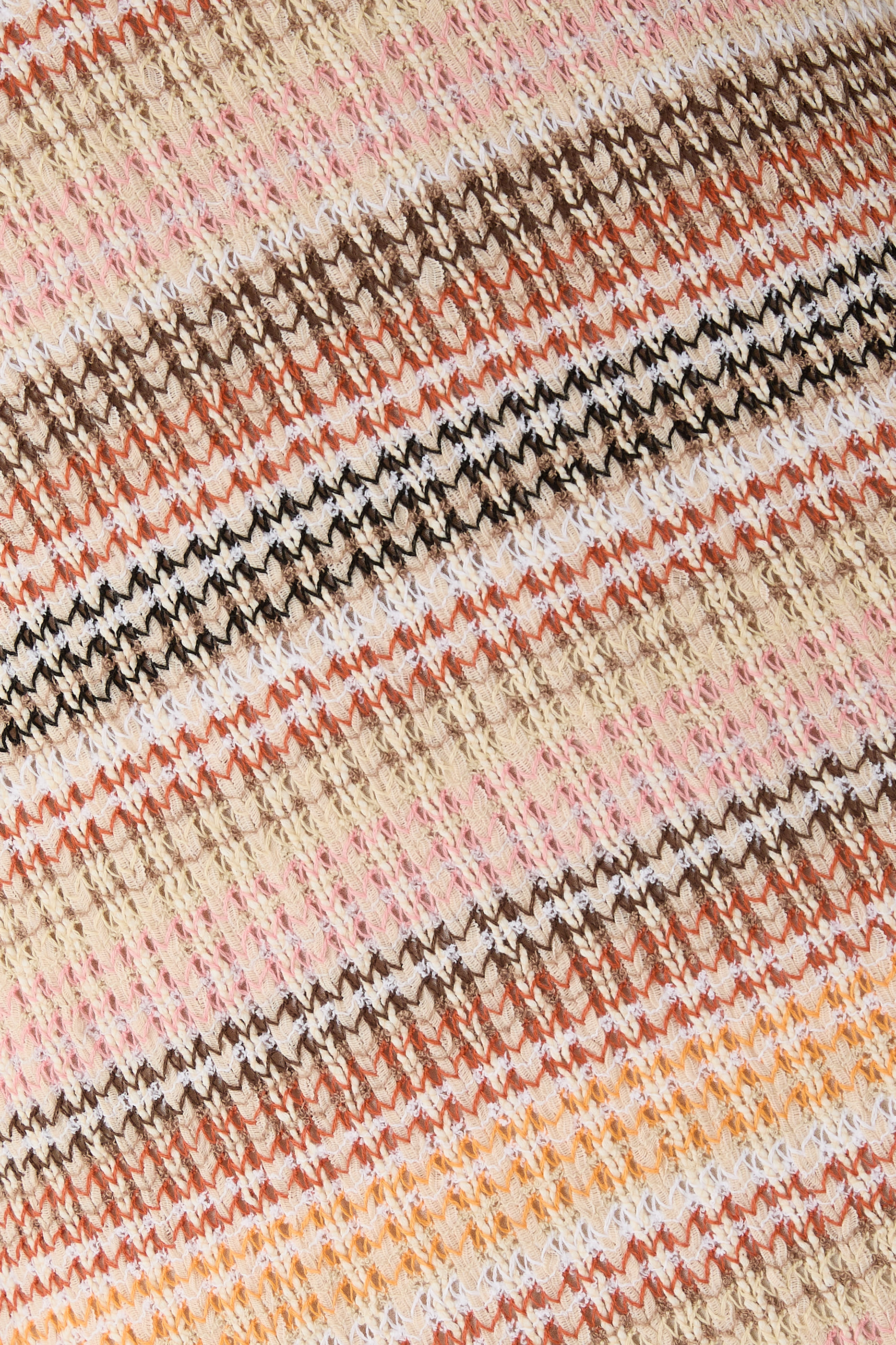 فستان بلا أكمام مزينة بنقشة كابردوني، مزيج قطن