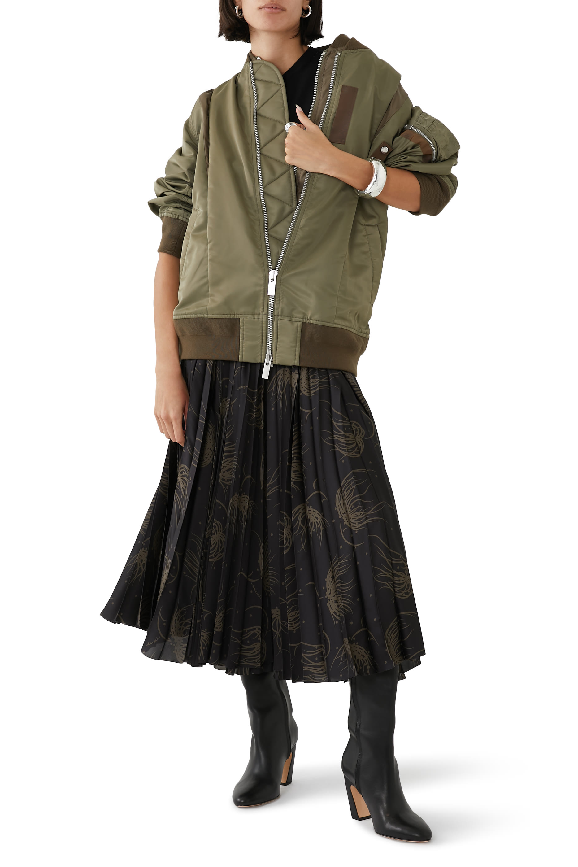 جاكيت نايلون تويل