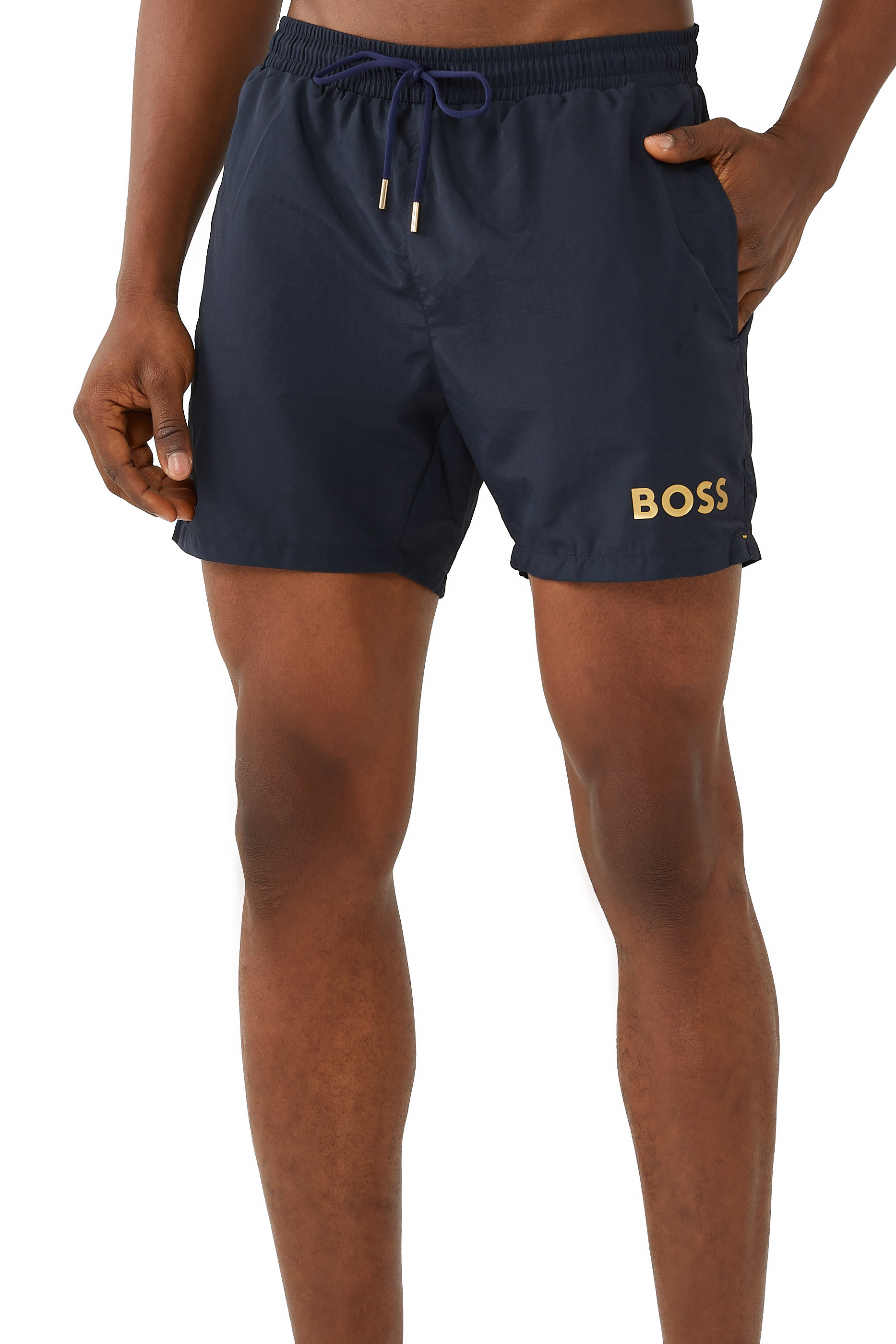 شورت سباحة سريع الجفاف  قماش معاد تدويره