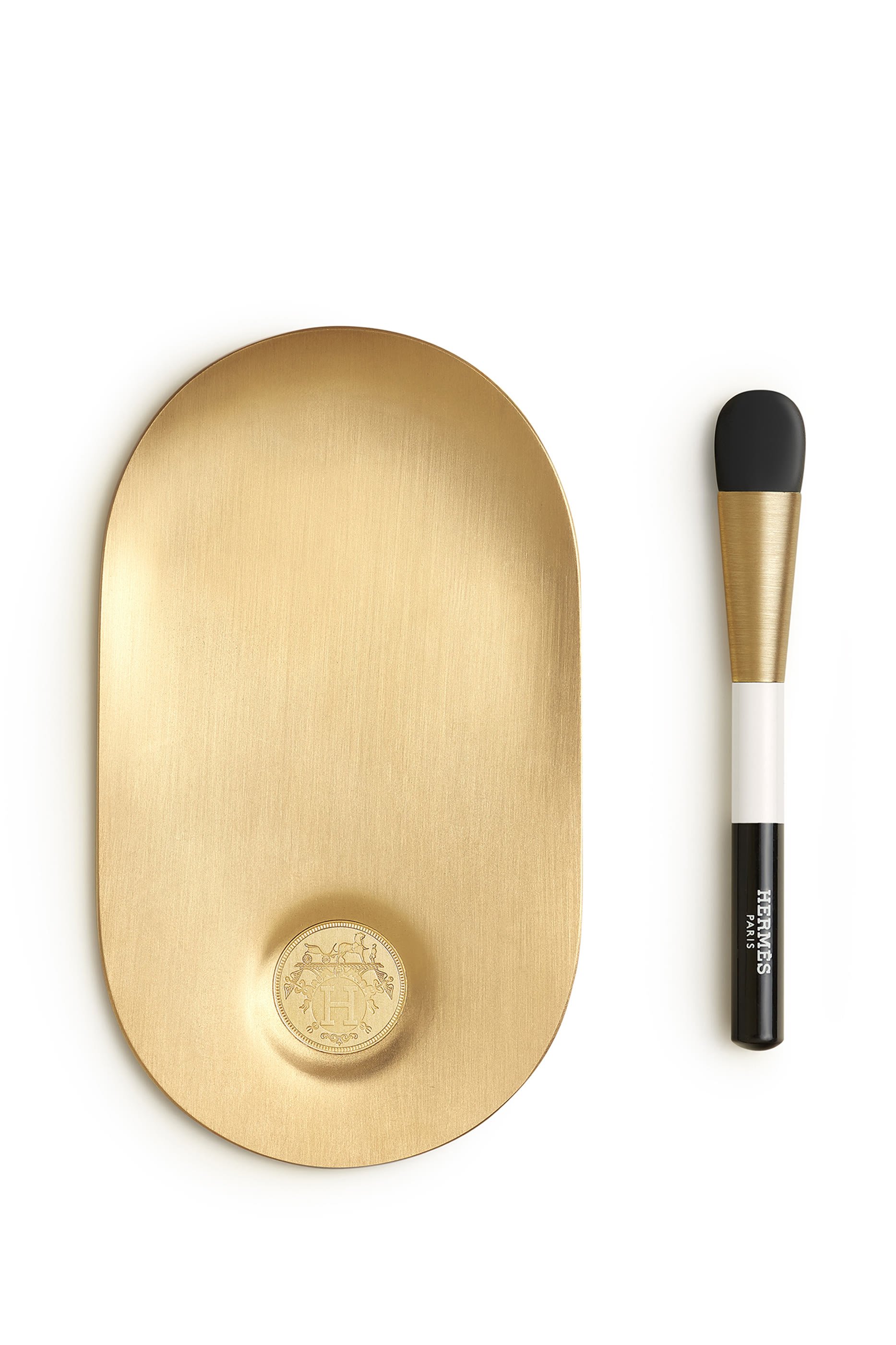 مجموعة لوحة وملعقة مزج كريم الأساس