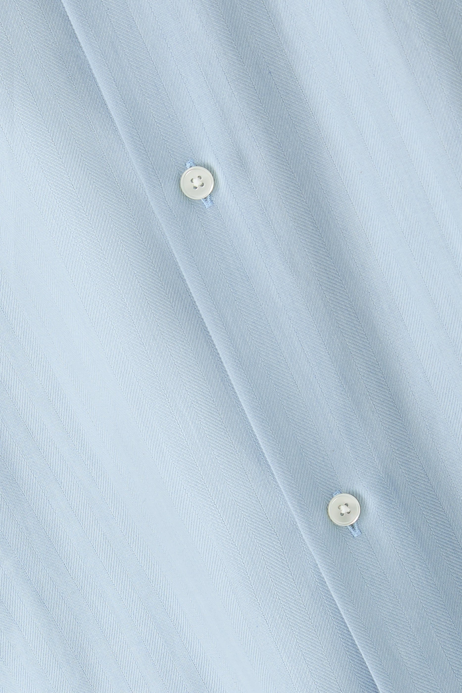 قميص بنقشة هيرنج بون قطن كشمير