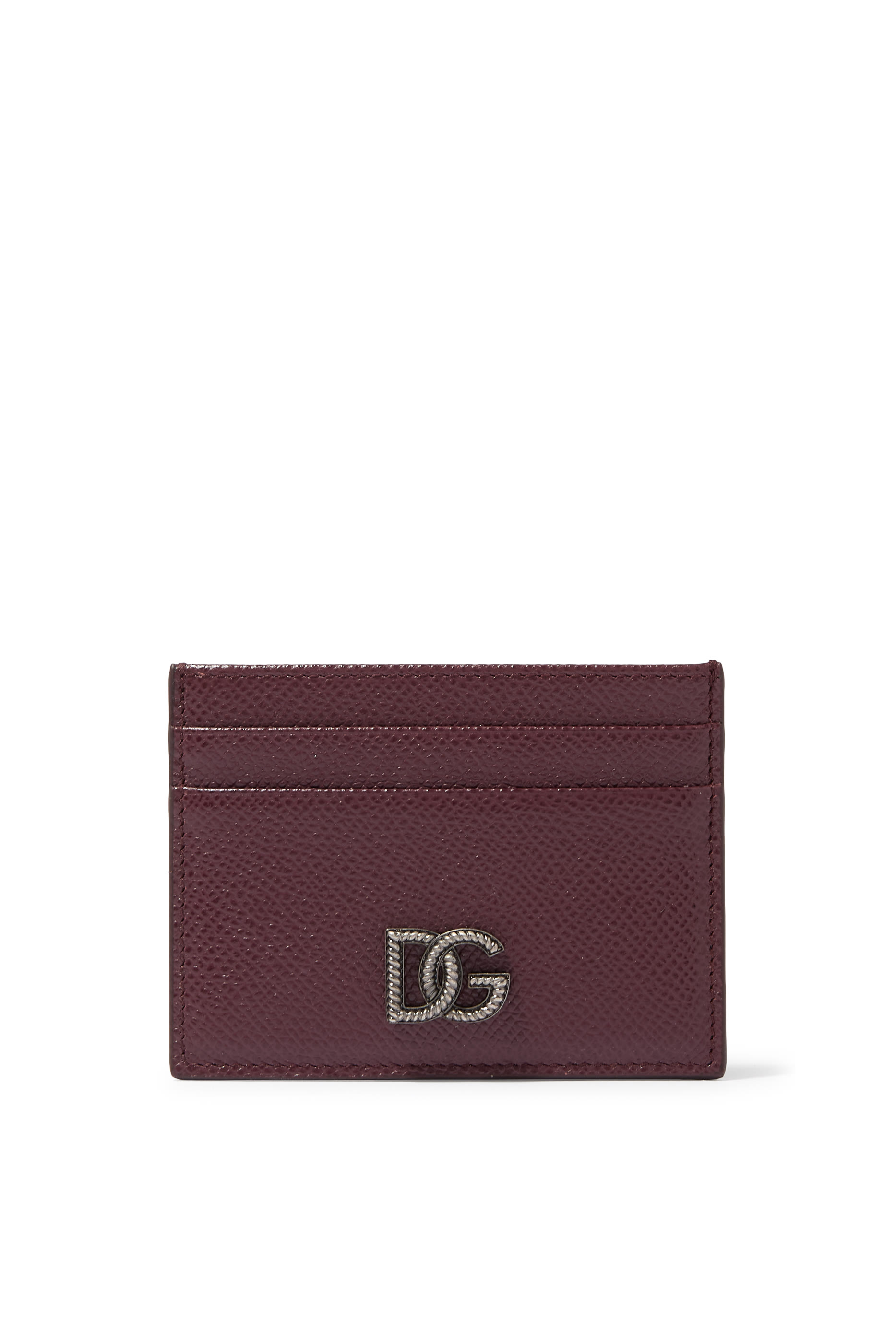 DG Logo Calfskin Card Holder