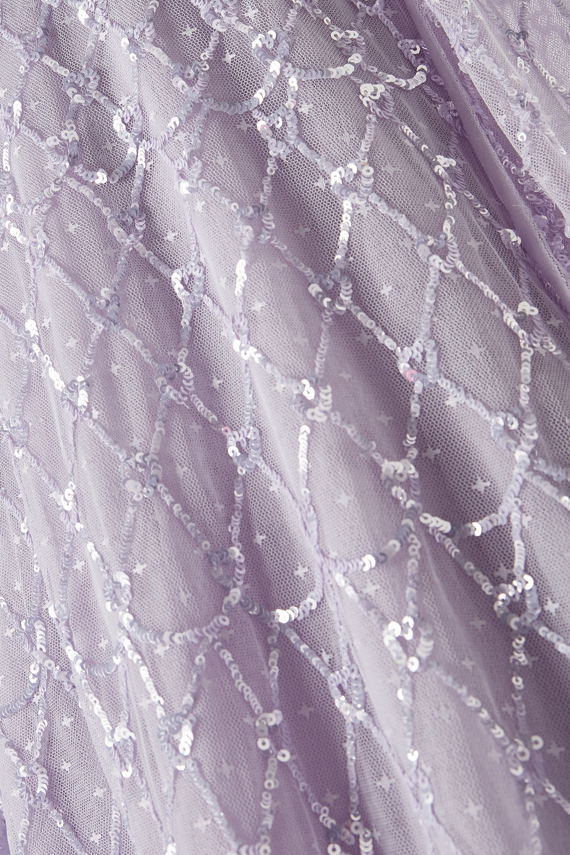 فستان بكاب تول بقلب شبكي