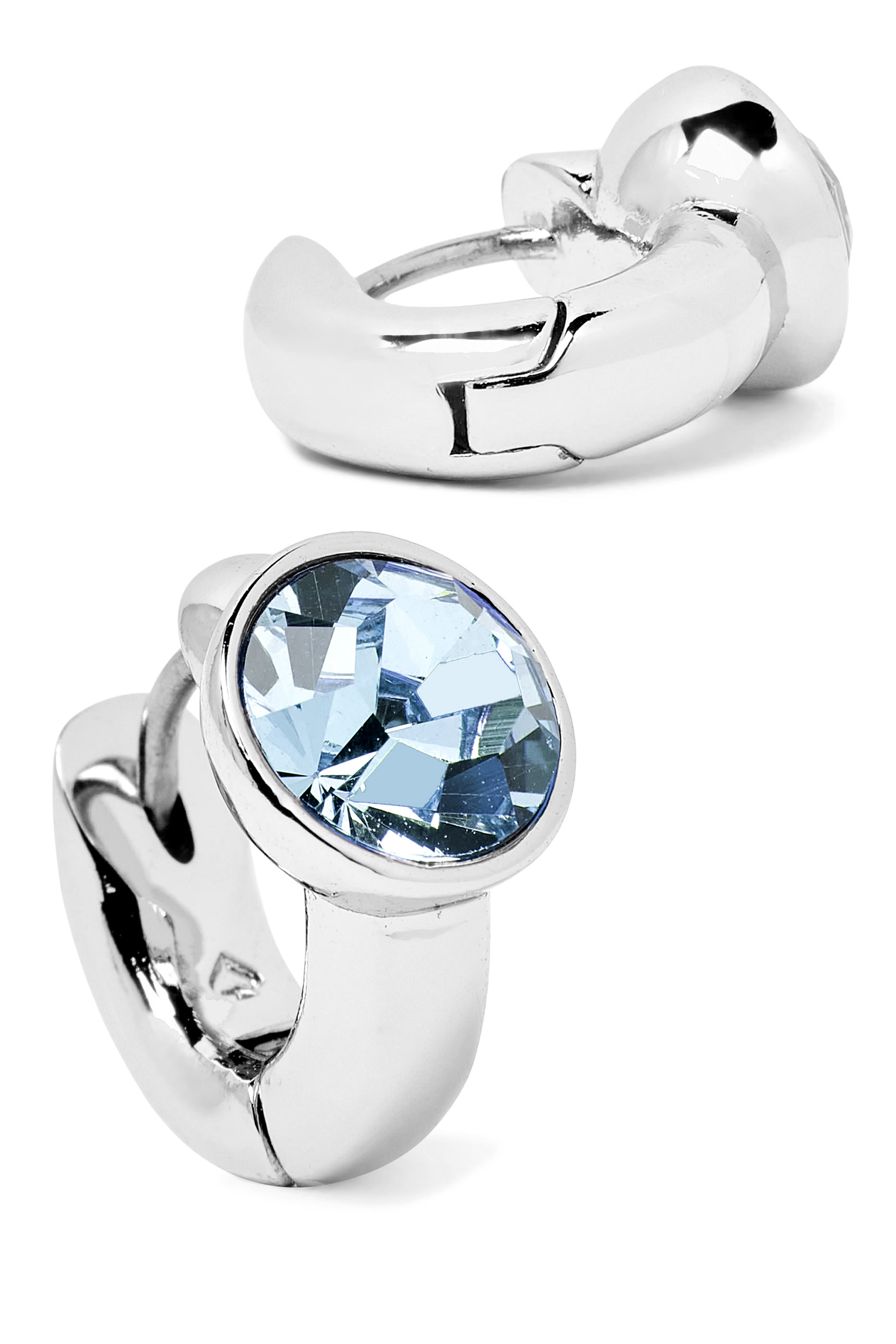 أقراط هاجي كيب سباركلينج بحجر مستدير