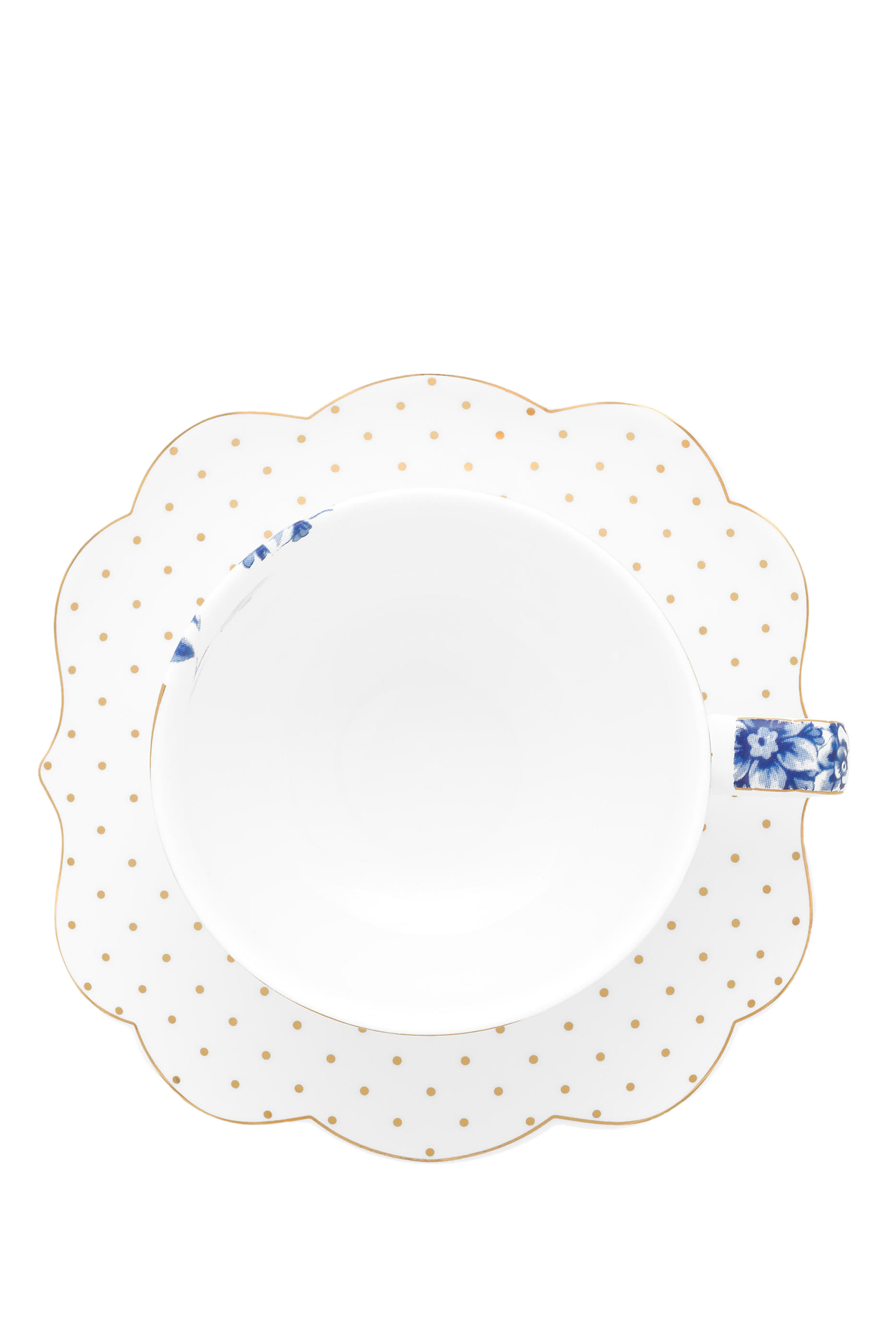 طبق وإبريق إسبريسو رويال وايت