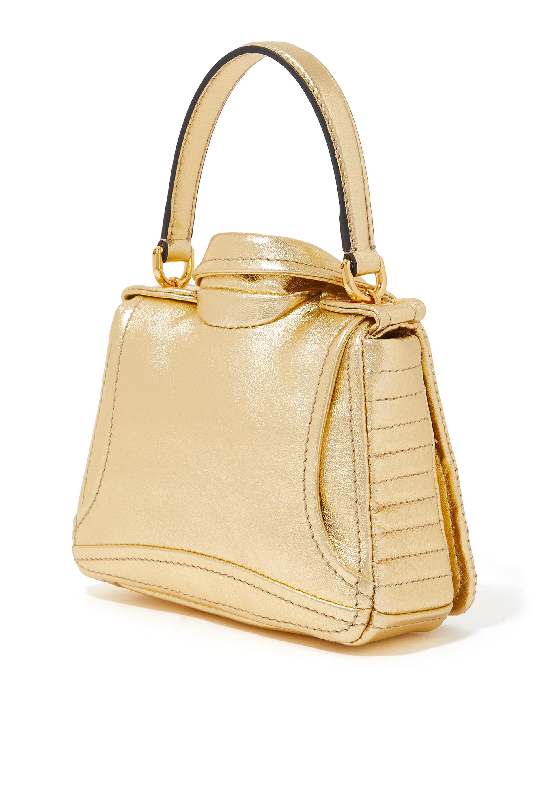 حقيبة بايكر صغيرة جلد