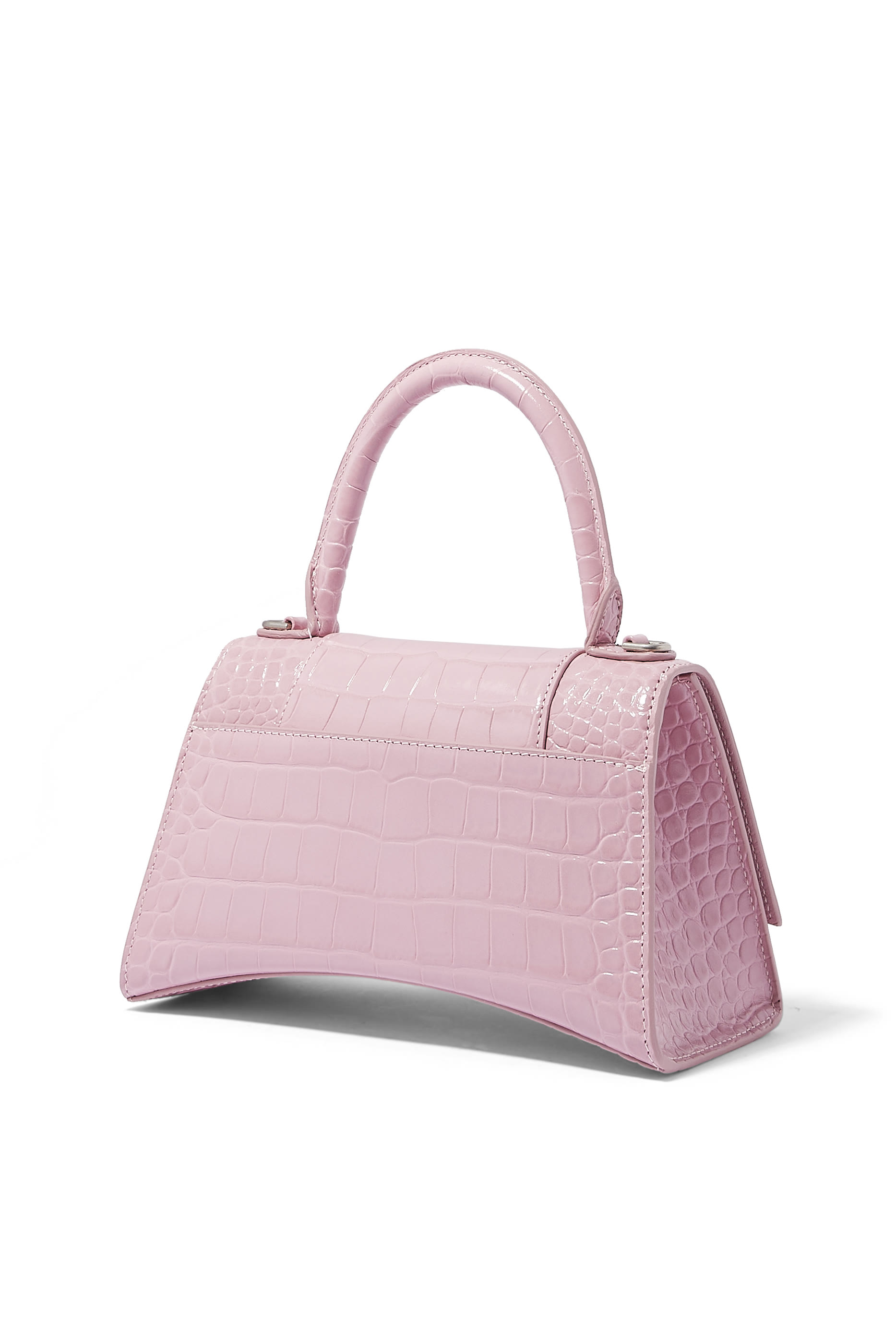 حقيبة يد اورجلاس صغيرة بنقشة جلد التمساح