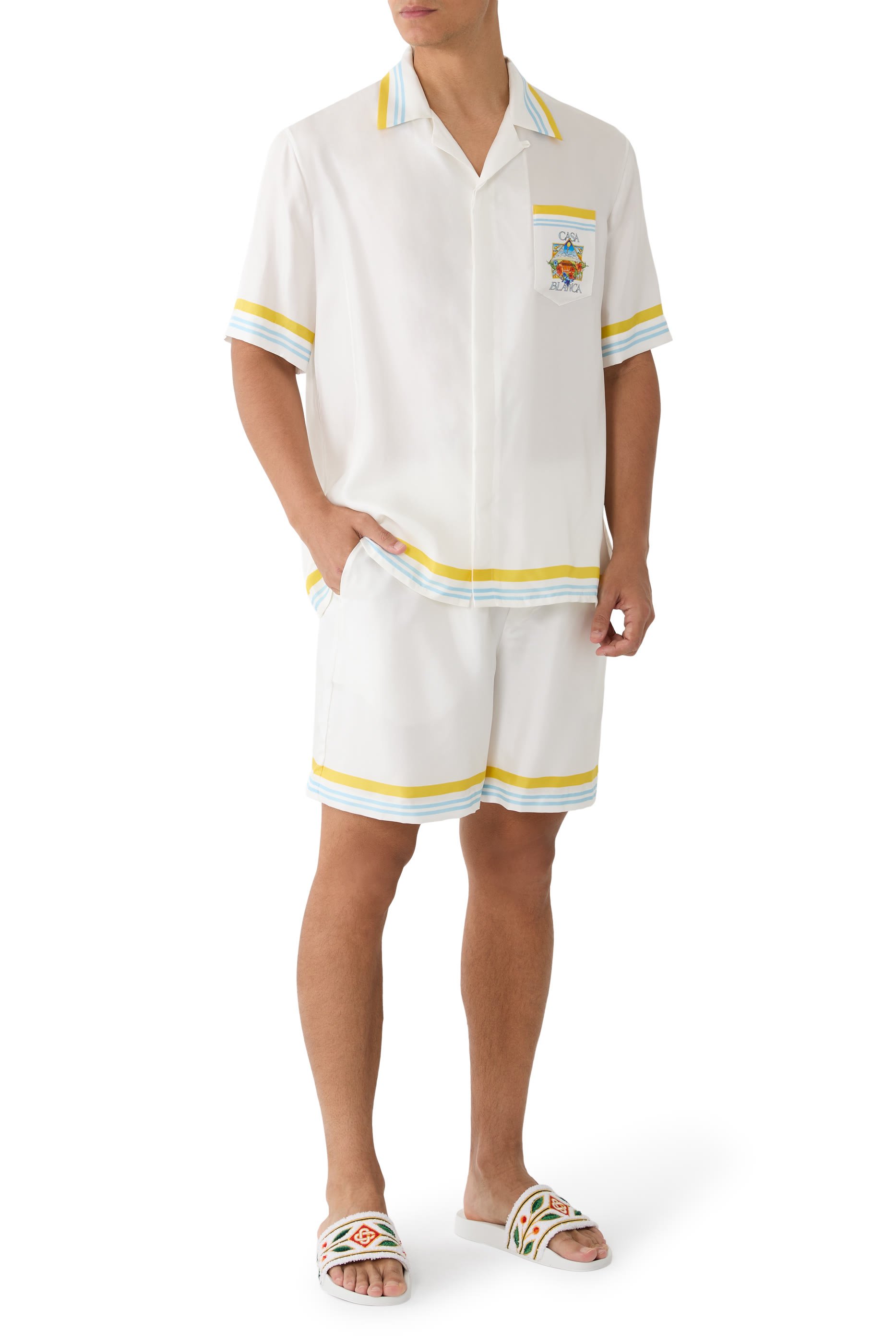 شورت تنس لاندسكيب حرير