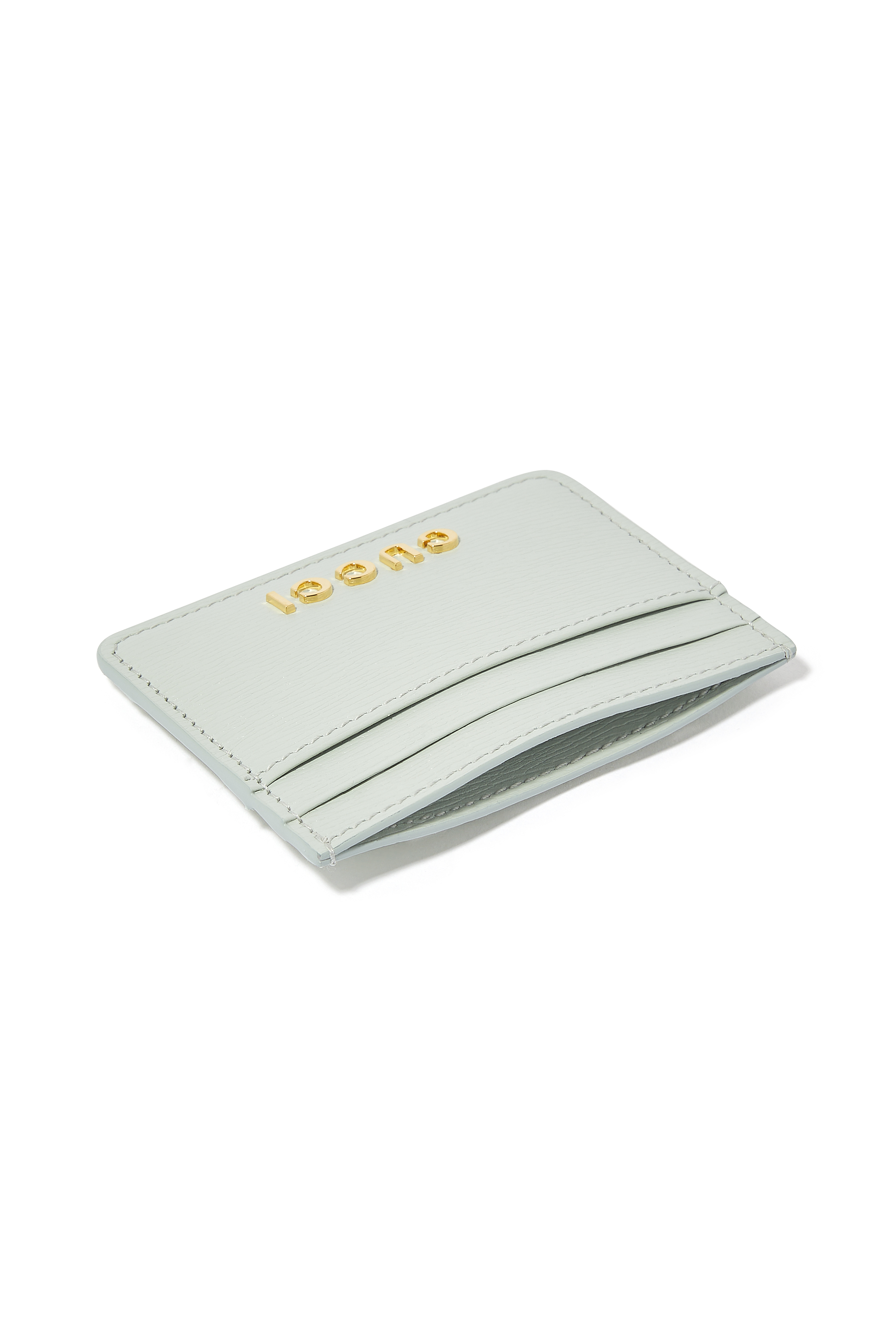 حافظة بطاقات بحروف شعار الماركة