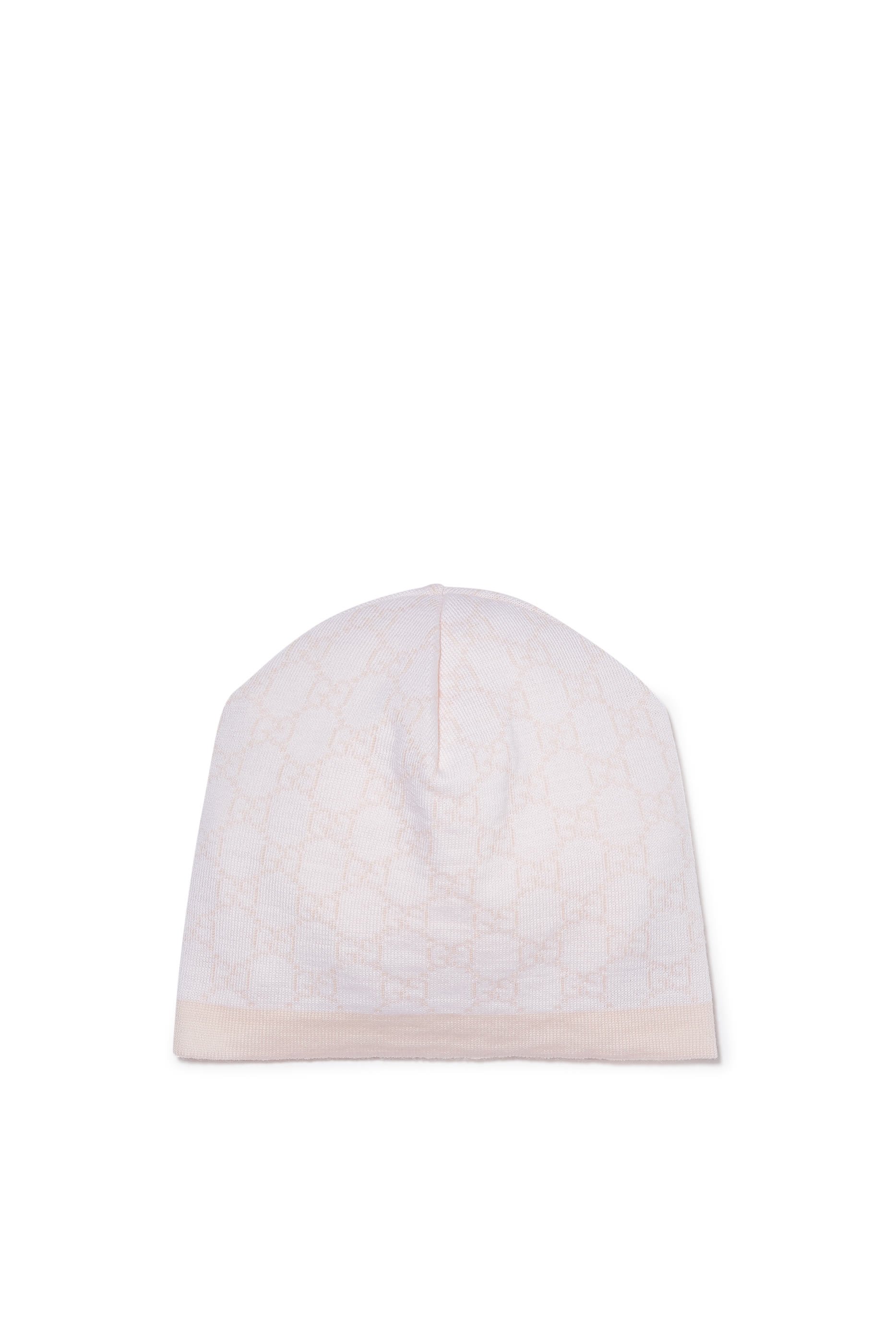 قبعة صوف بنقشة حرفي GG