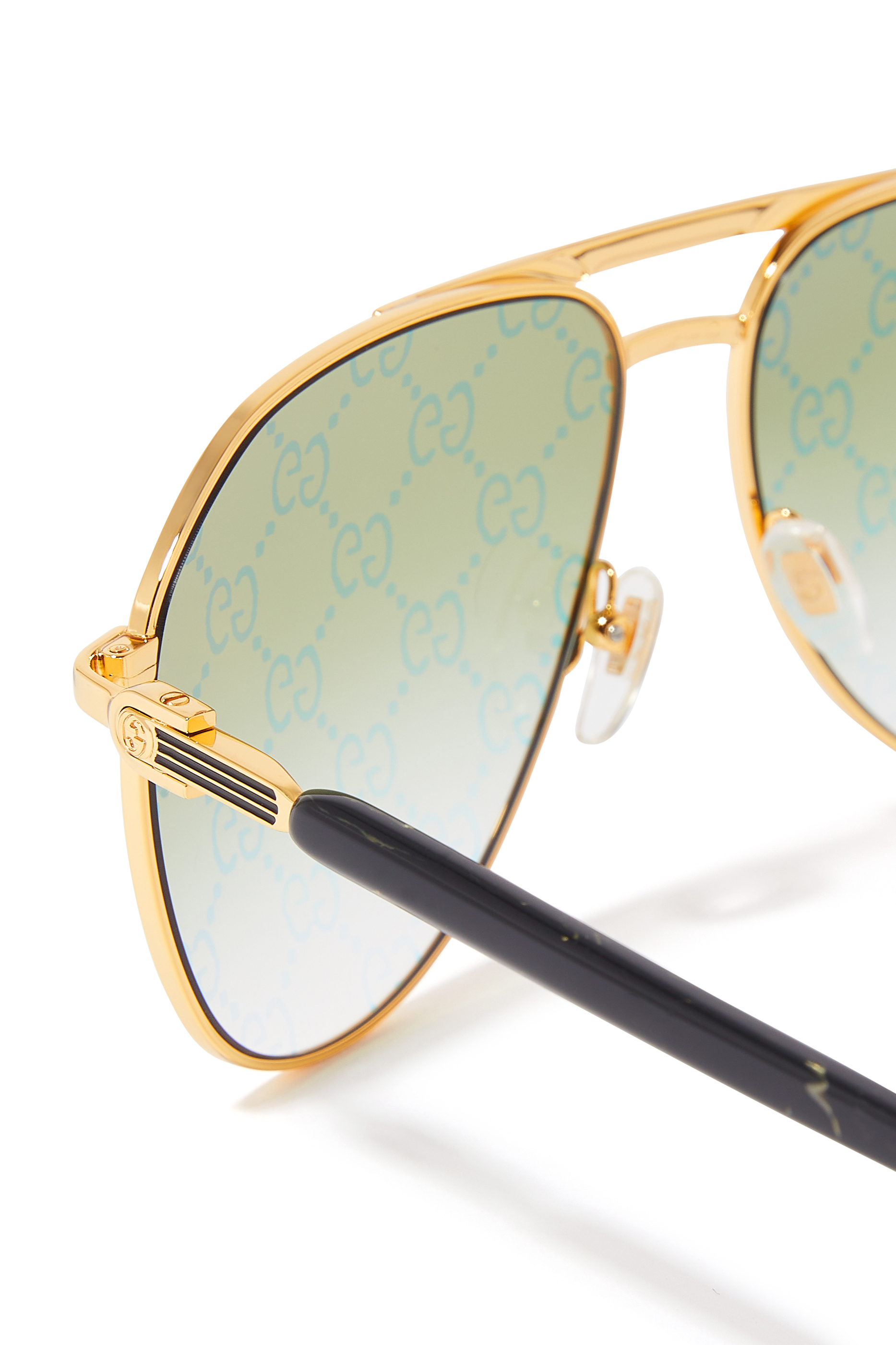 نظارة شمسية بإطار أفياتور معدن