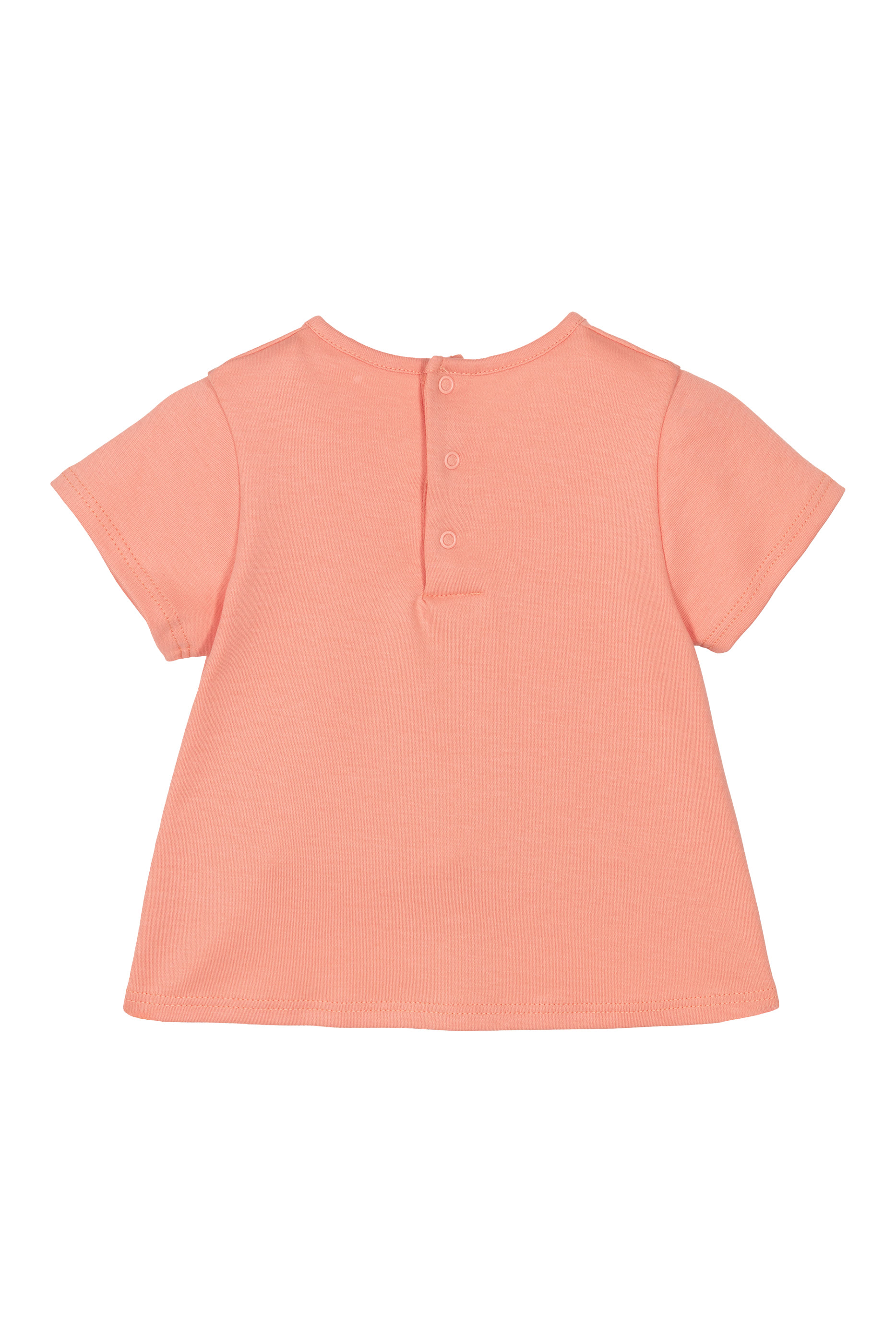 تيشيرت مطرز بشعار الماركة قطن للأطفال