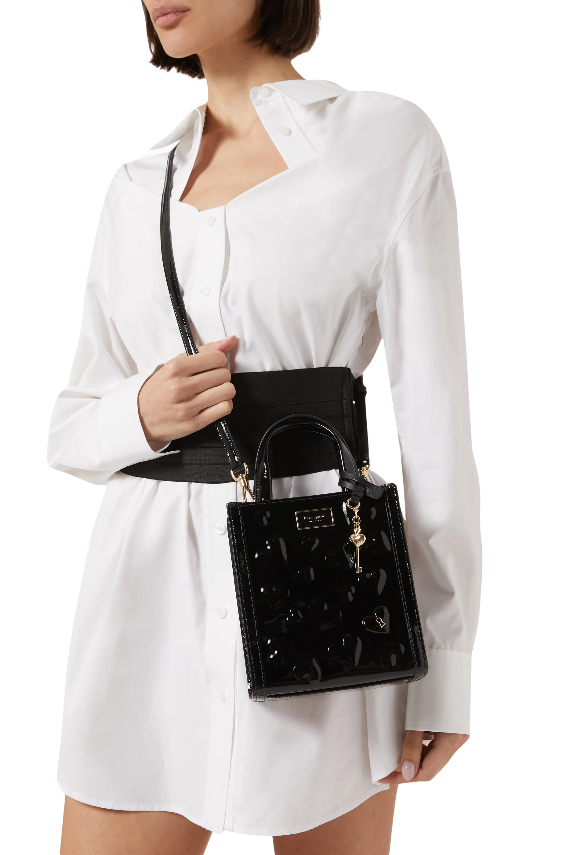 حقيبة يد صغيرة جلد