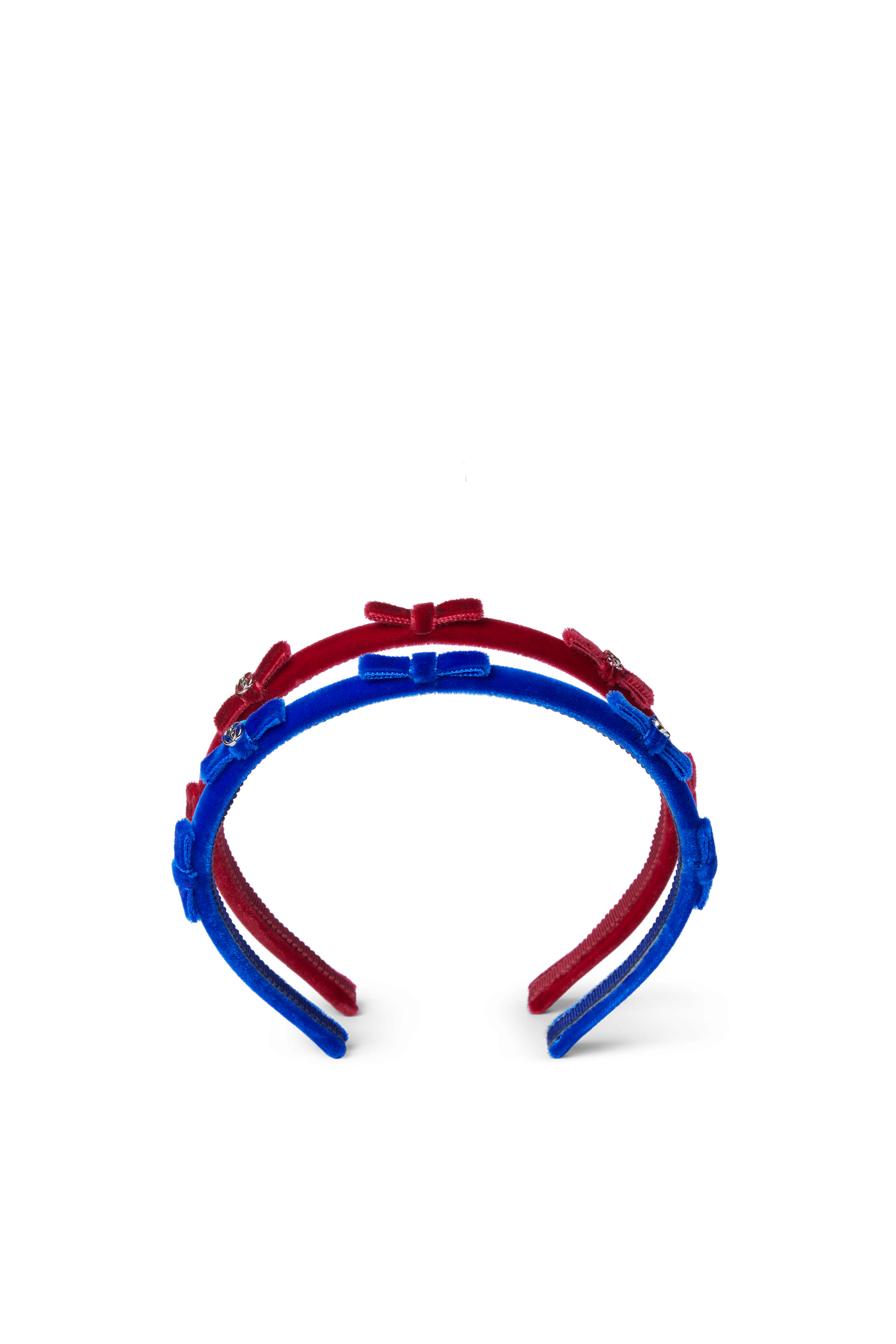 طقم طوق شعر مخملي للأطفال