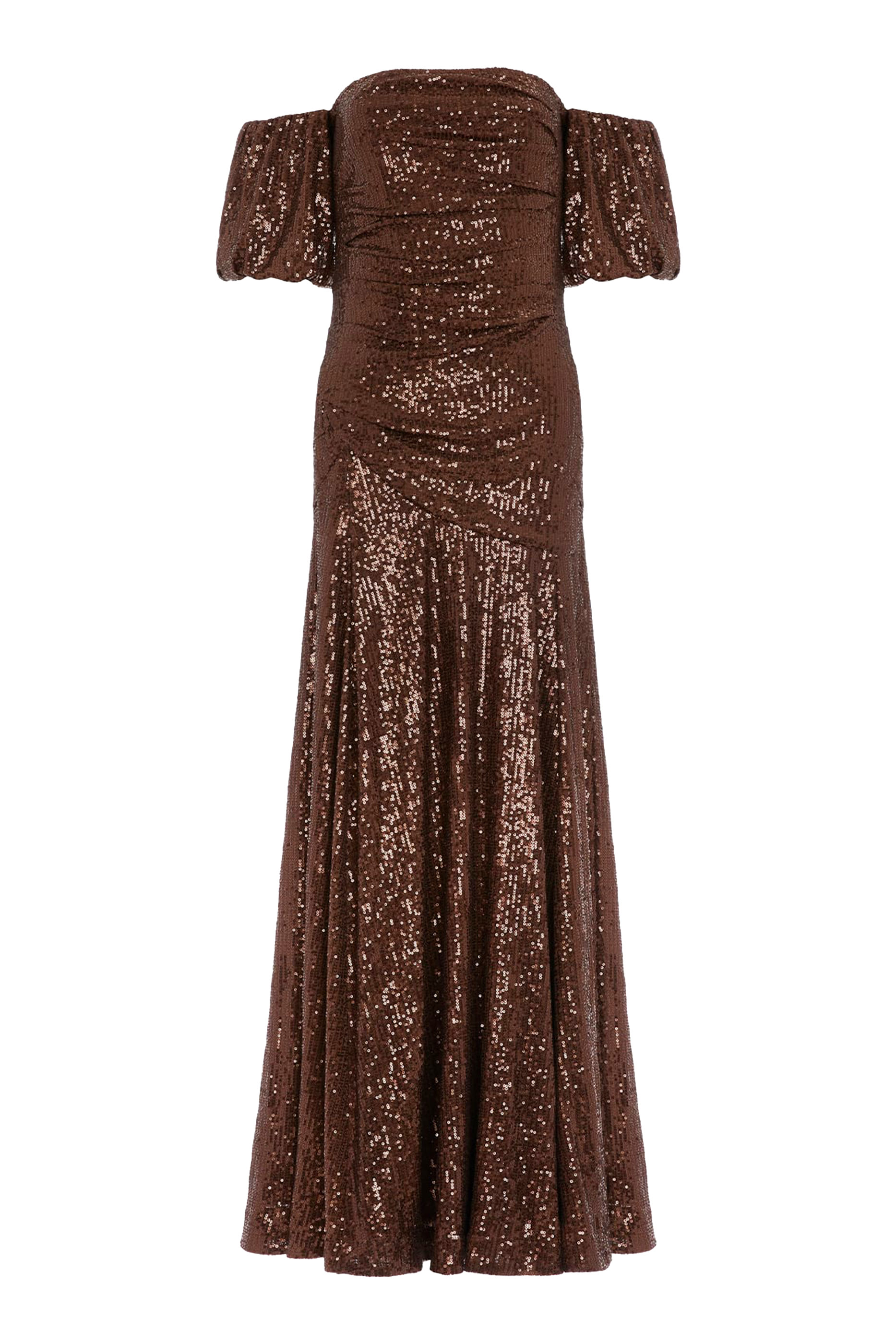 فستان سهرة سانبيم فالنتينا بأكتاف مكشوفة