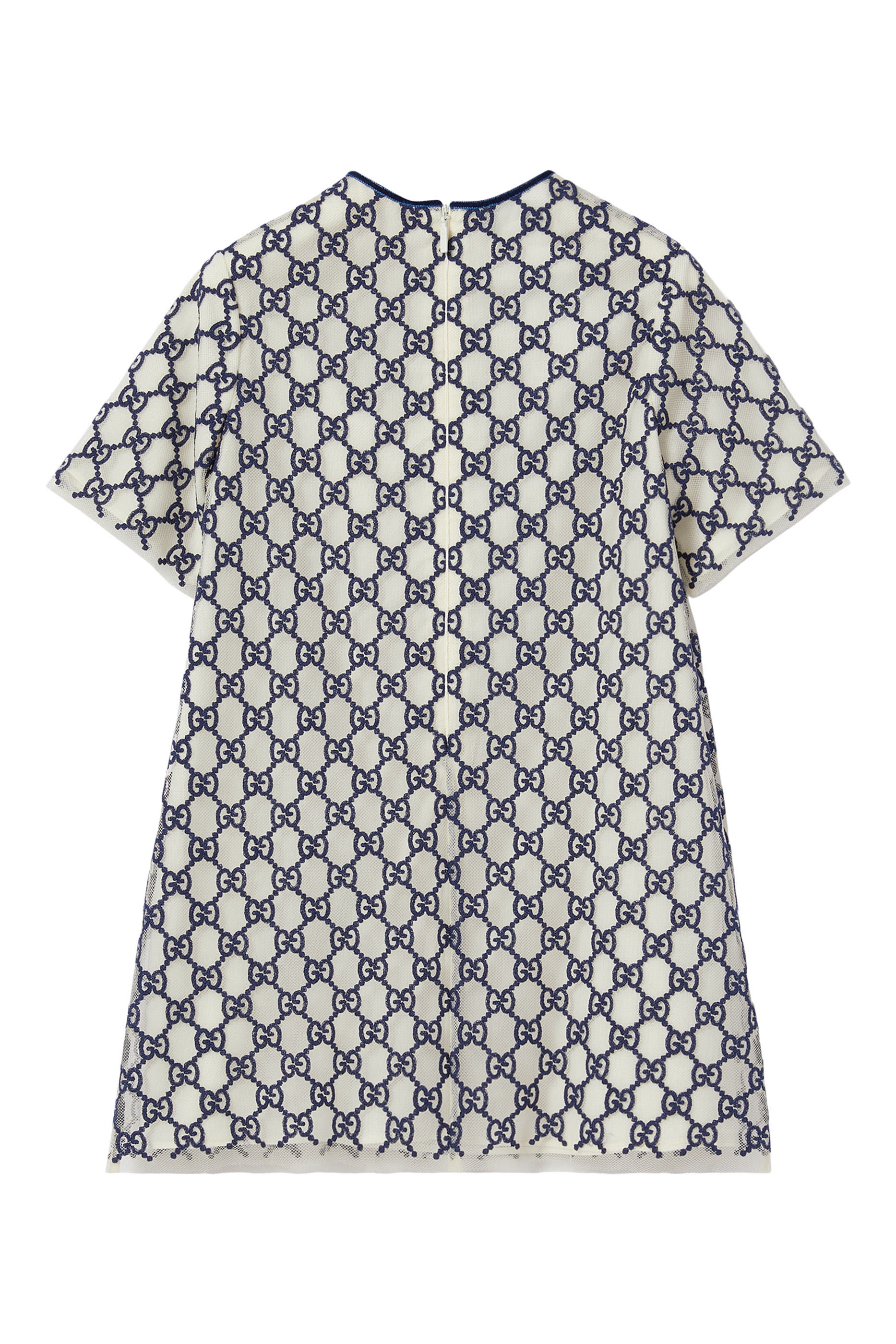 فستان بشعار الماركة نايلون للأطفال