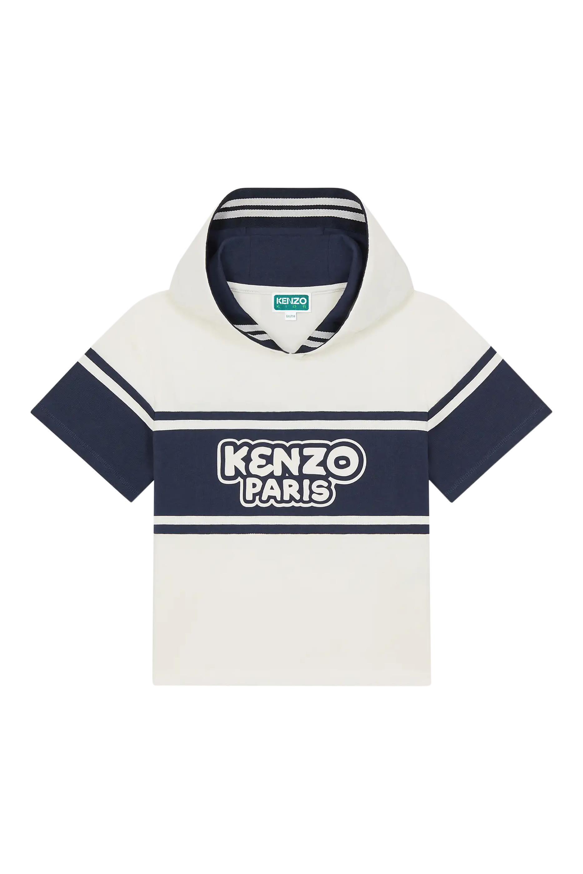 تيشيرت سايلر بغطاء رأس قطن للأطفال