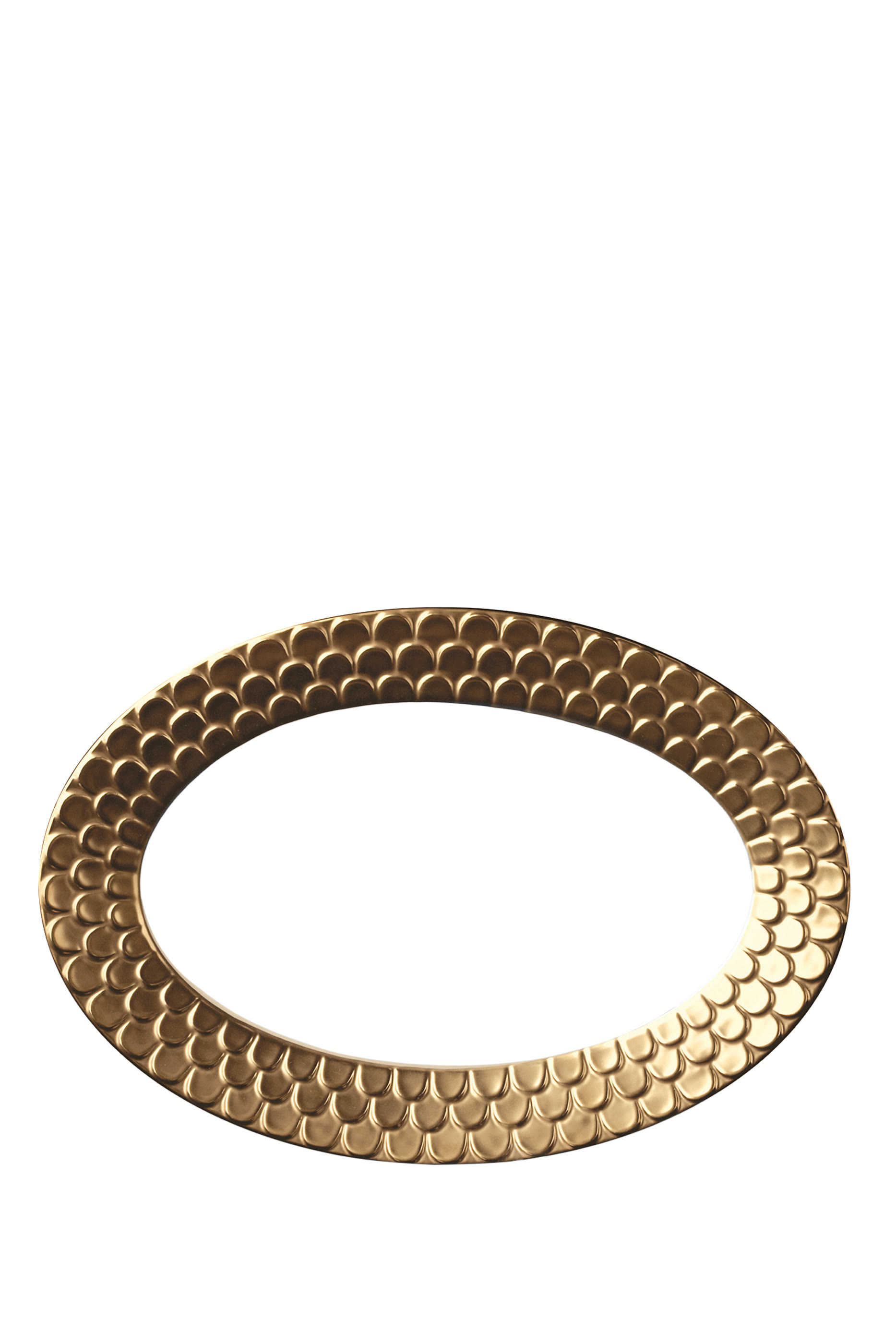 طبق تقديم ايجن بتصميم بيضاوي